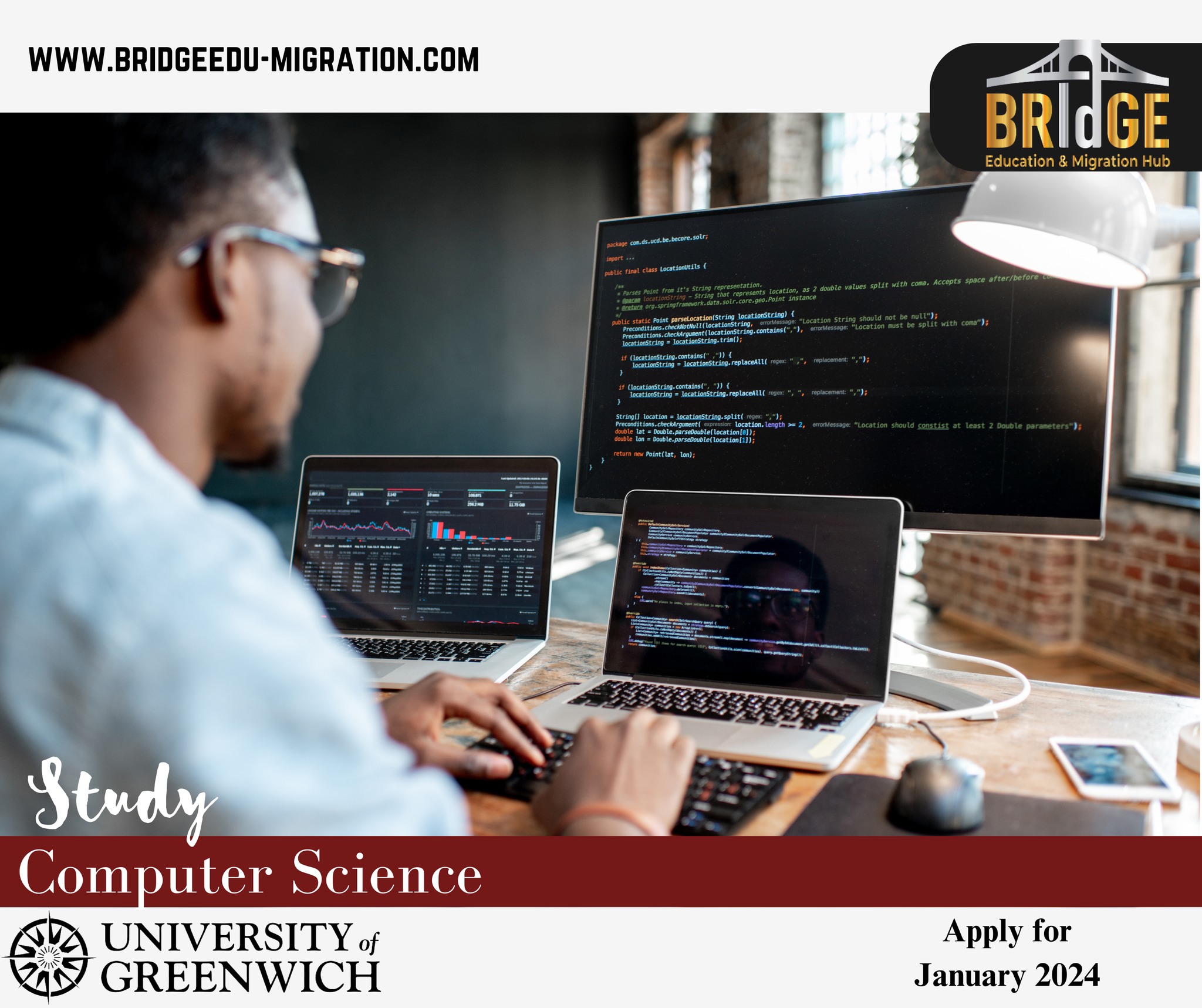 Bridge Education and Migration Hub | London