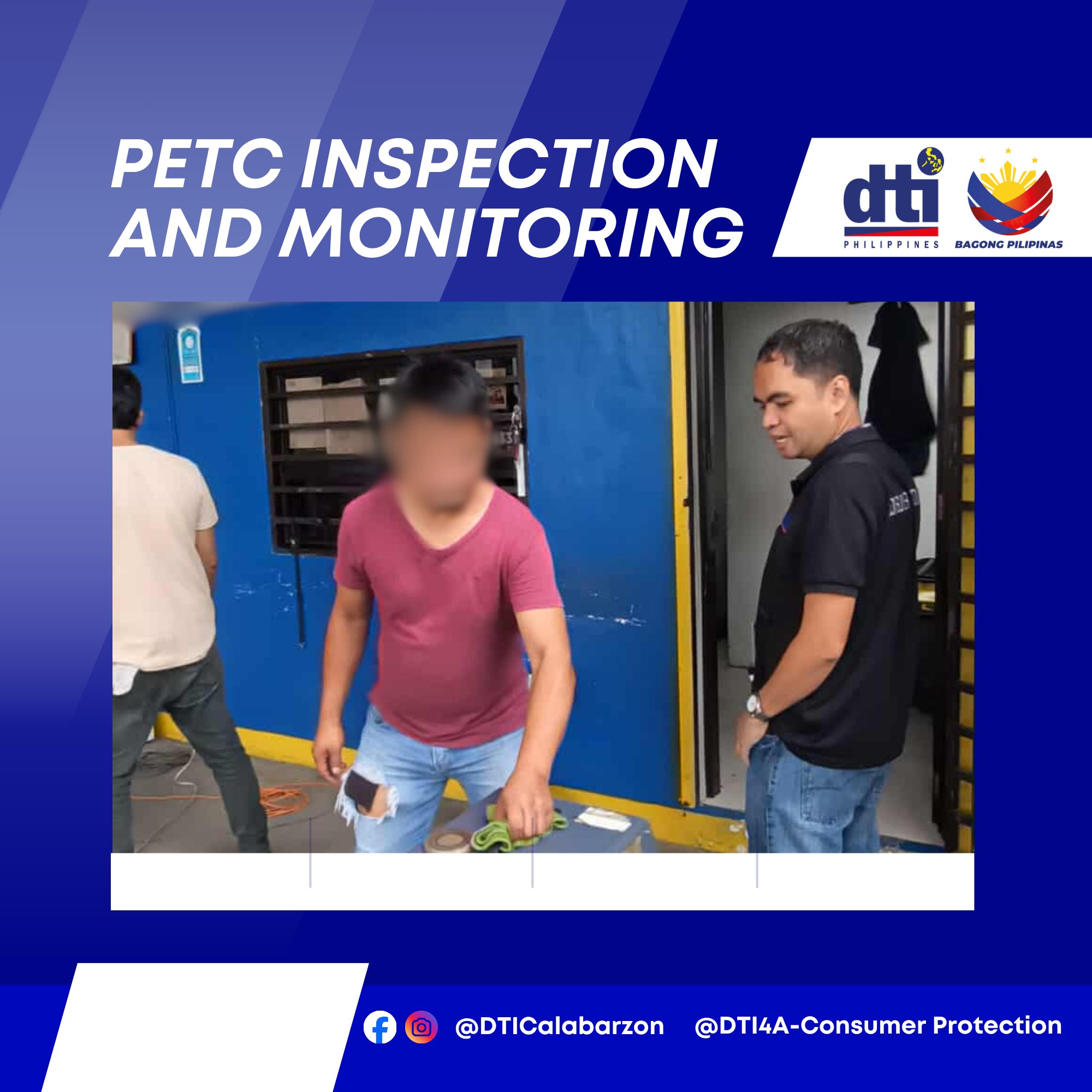 𝗣𝗿𝗶𝘃𝗮𝘁𝗲 𝗘𝗺𝗶𝘀𝘀𝗶𝗼𝗻 𝗧𝗲𝘀𝘁𝗶𝗻𝗴... - DTI 4-A Consumer Protection | Facebook