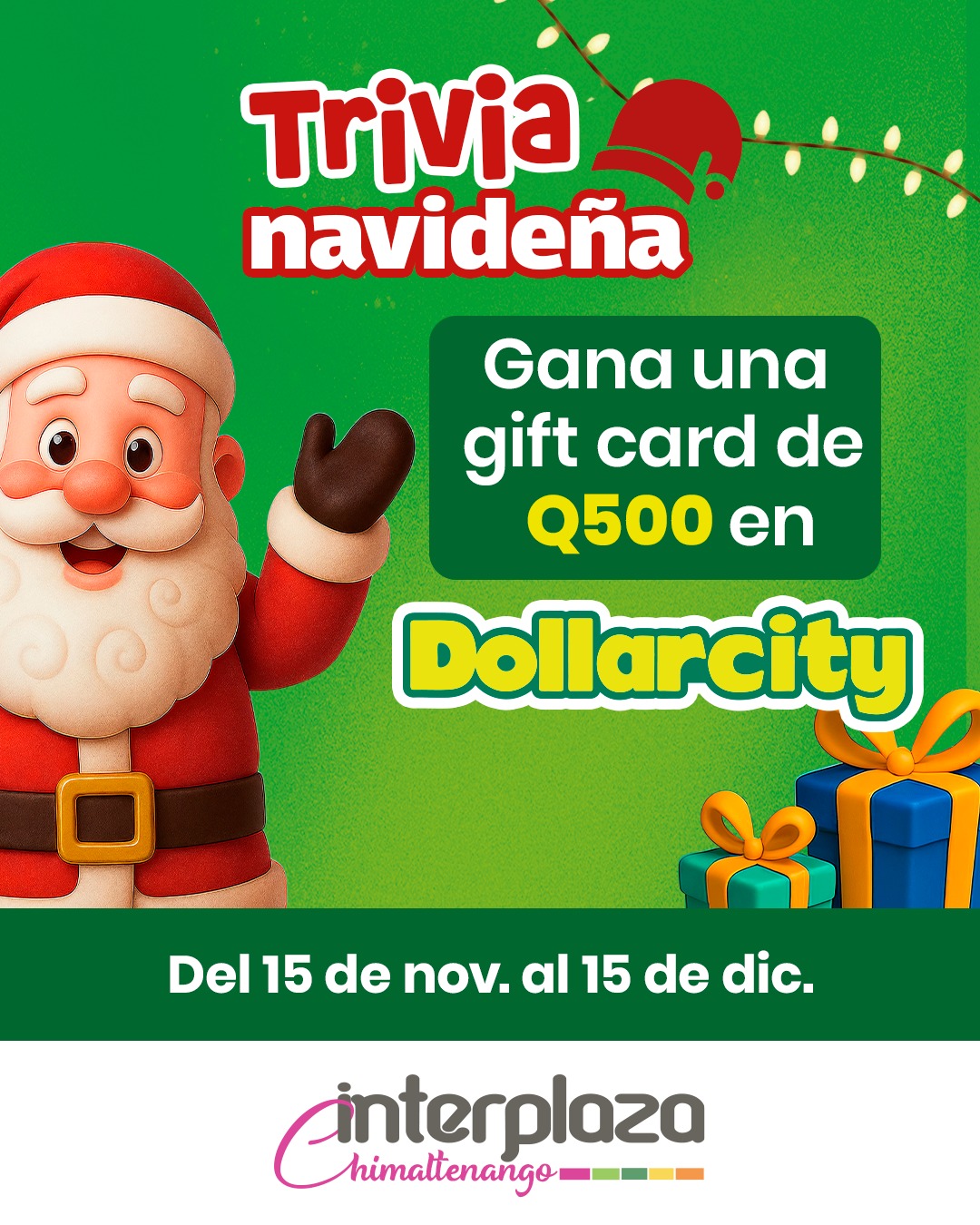 Interplaza - 🎄 ¡Se acerca la Trivia Navideña de Interplaza ...