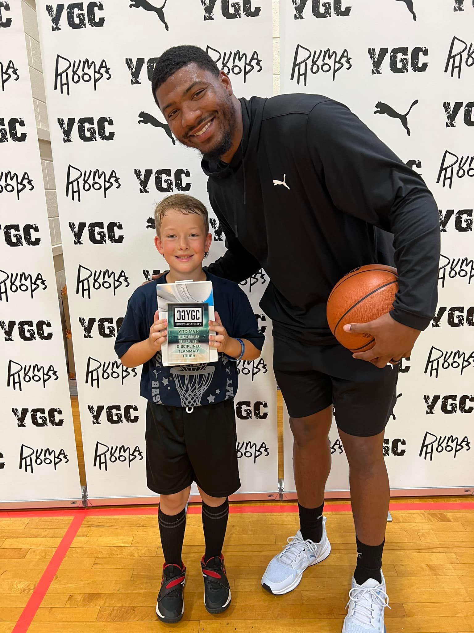 A huge congrats to the Fort Campbell KY YGC MVPs…4th grader Cyrus