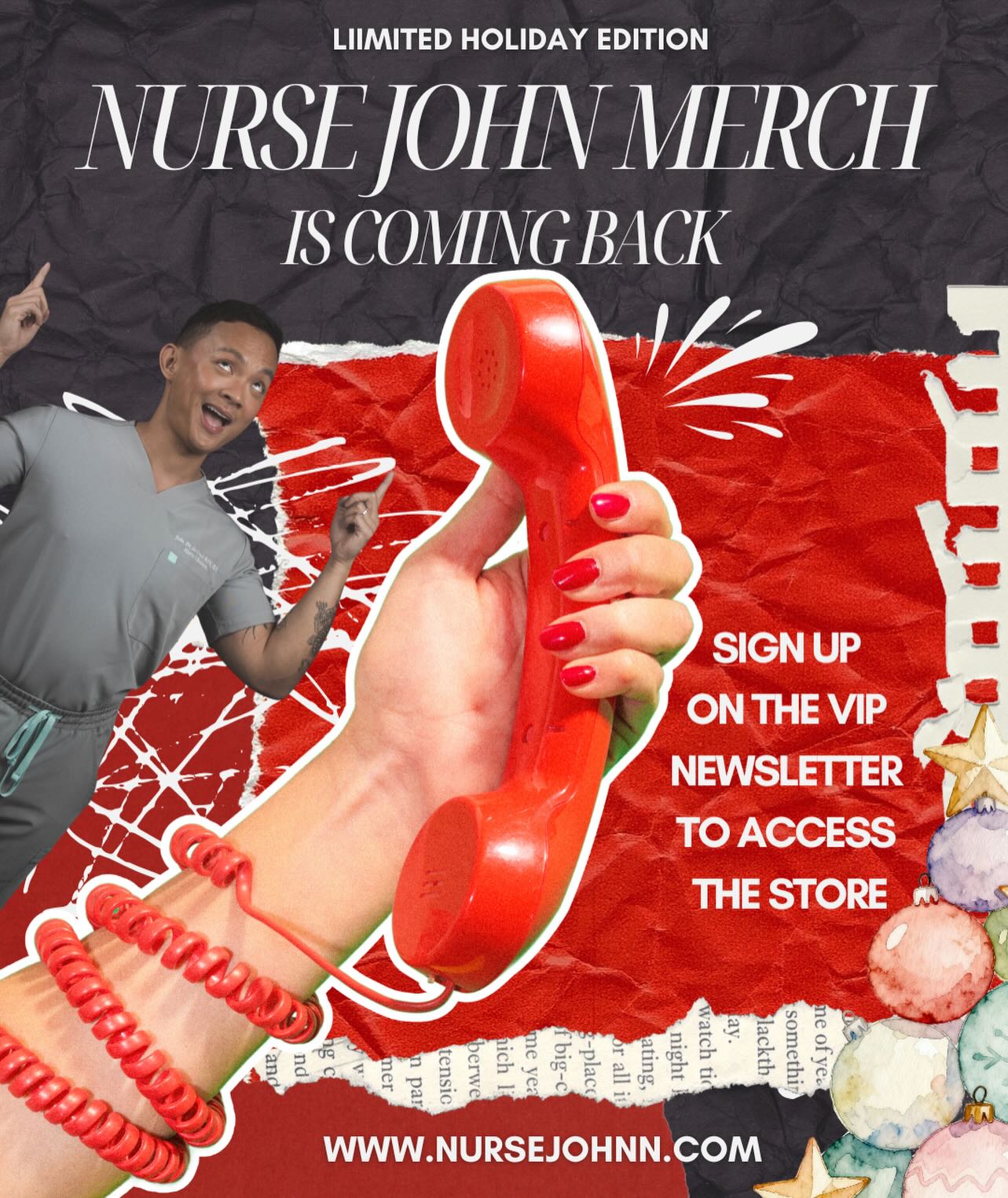 Nurse - Hundreds of messages each day to bring back the MERCH store and ...