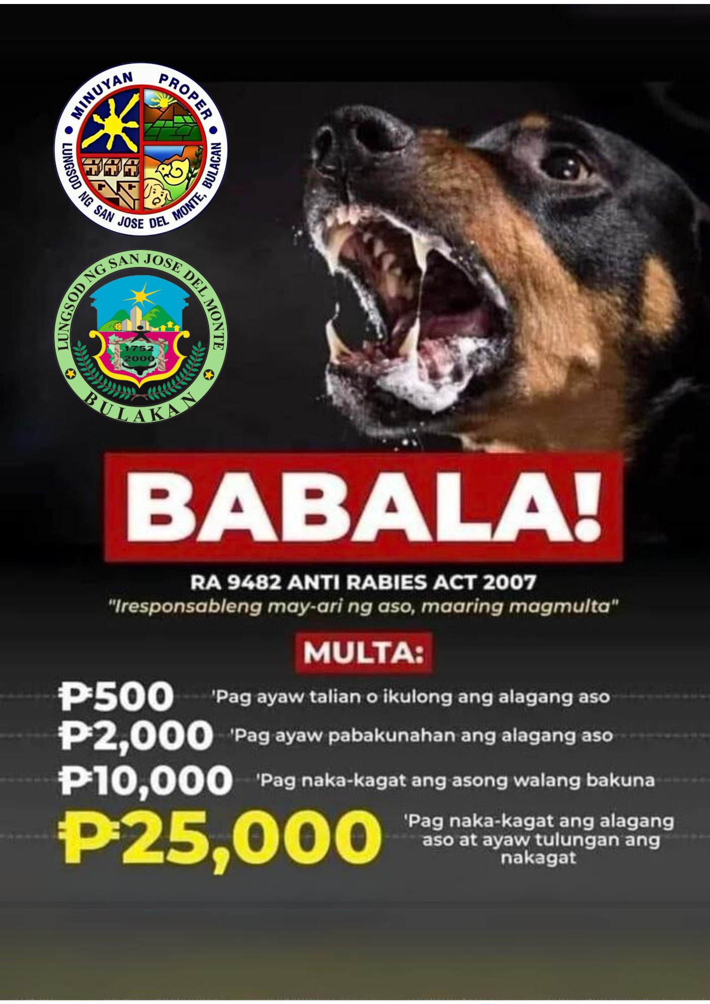 -PABATID SA PUBLIKO- REPUBLIC ACT NO. 9482 “Anti-Rabies Act of 2007 ...