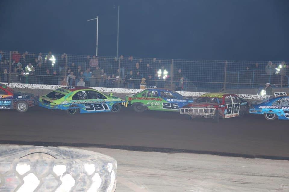In front of a big crowd at... - Saloon Stock Car Association | Facebook