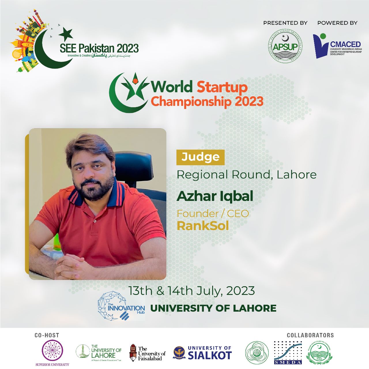 SEE - We are pleased to announce Mr. Azhar Iqbal, CEO of Rank Sol, as a ...