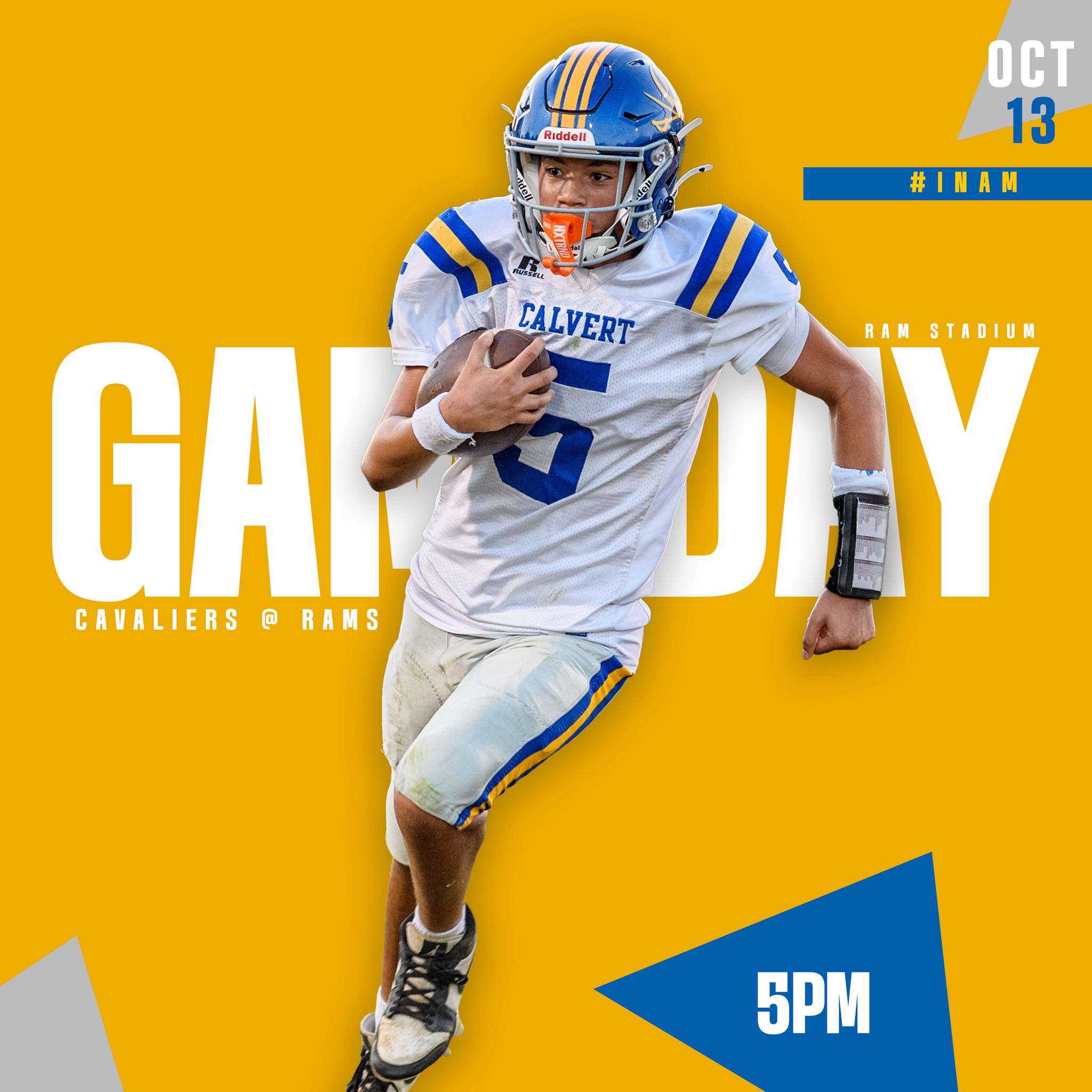 Calvert - Game Day for the Gold Squad at McDonough. Go Calvert! #INAM ...