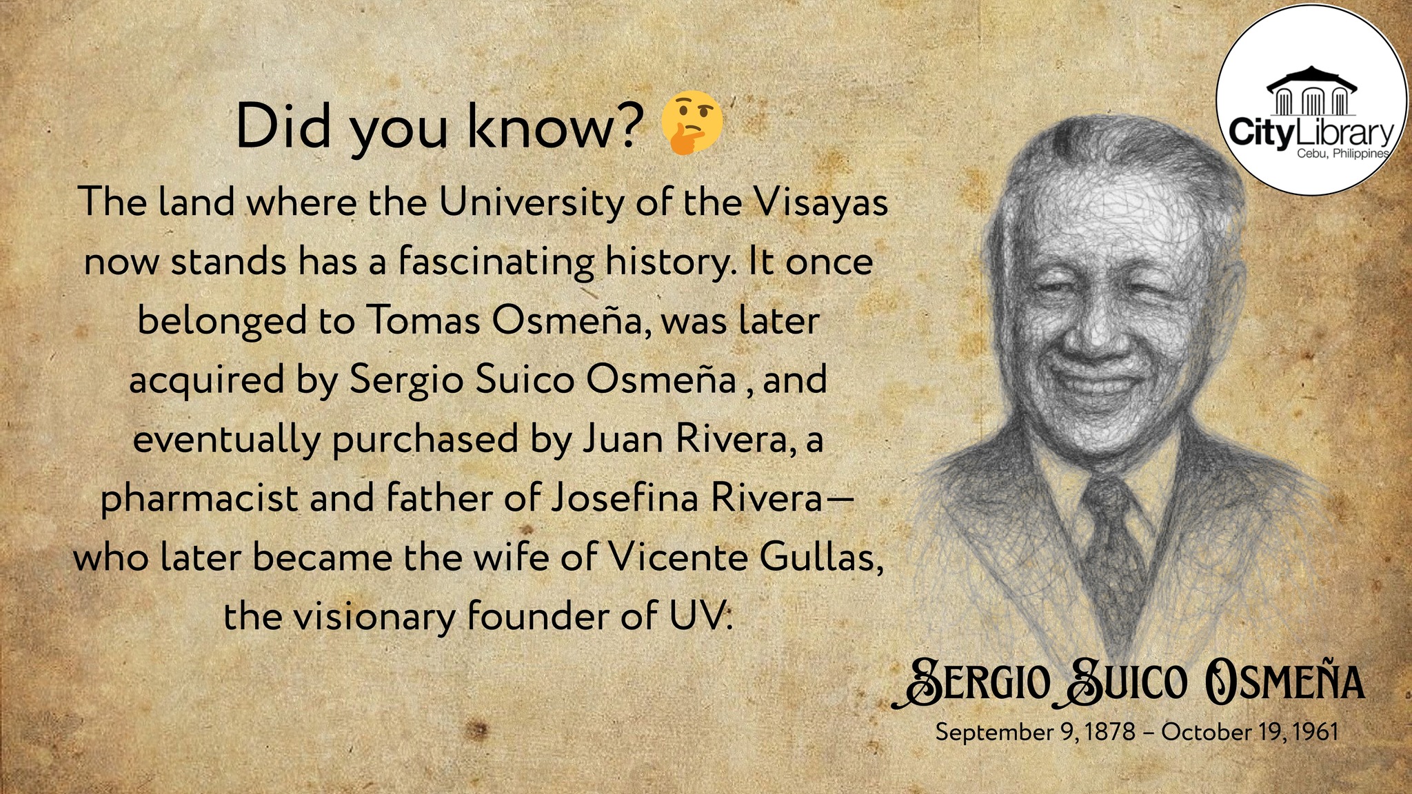 Did you know? 🤔 The land... - Cebu City Public Library | Facebook