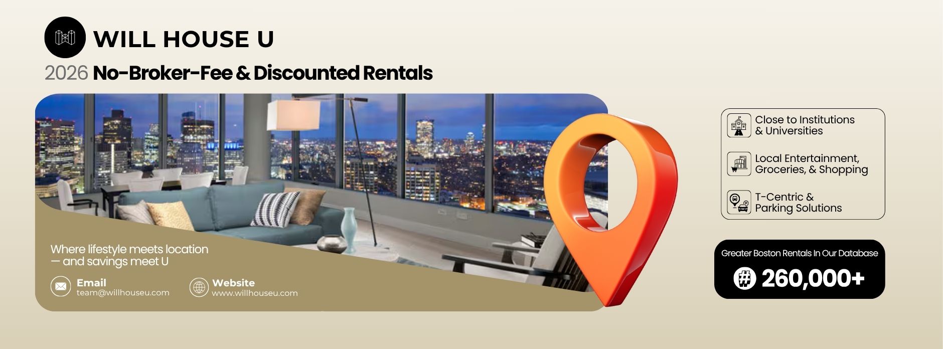 (2026) No-Broker-Fee & Discounted Rentals | Will House U | Brighton 2BR ...