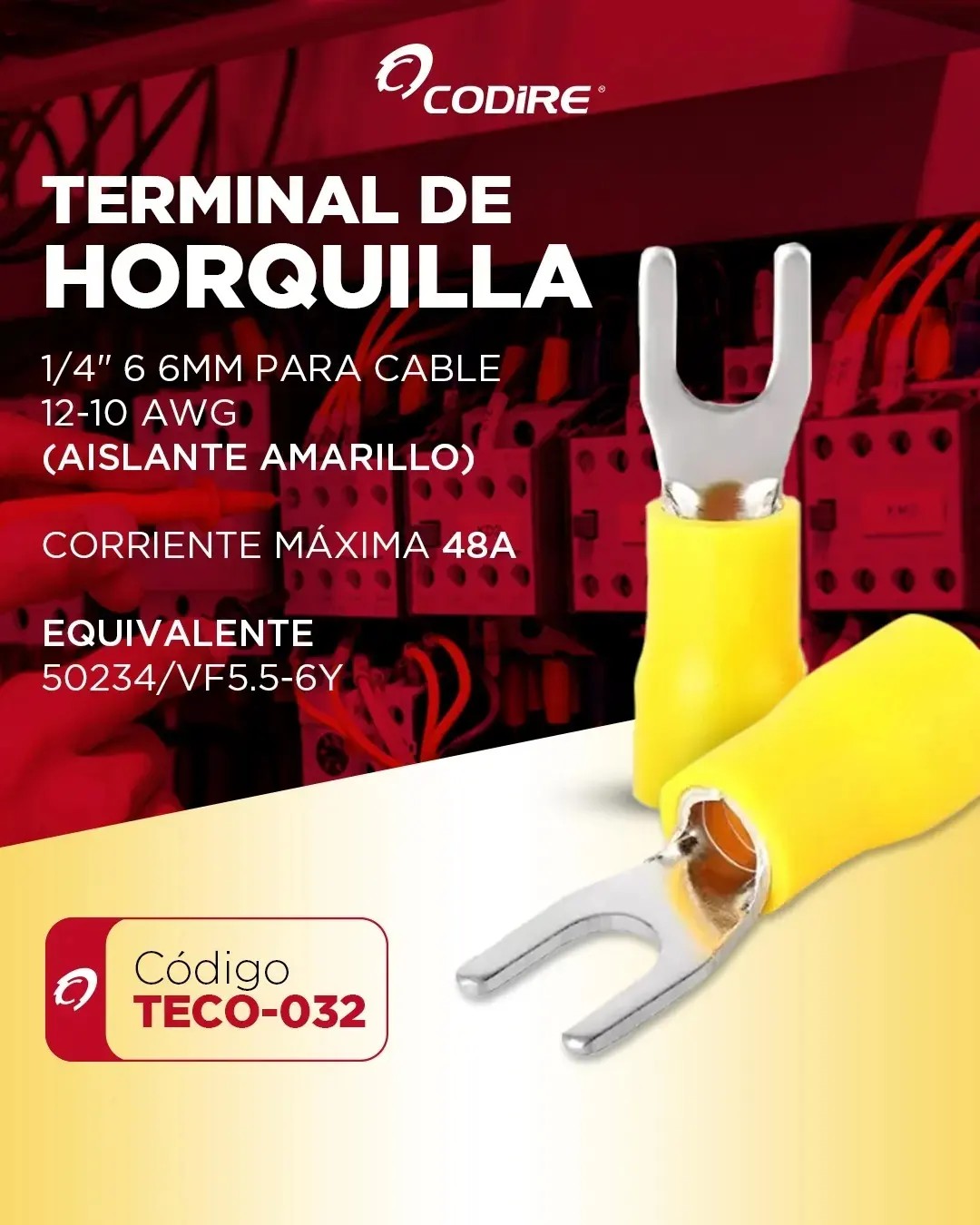 El terminal de horquilla se utiliza... - Codire Venezuela