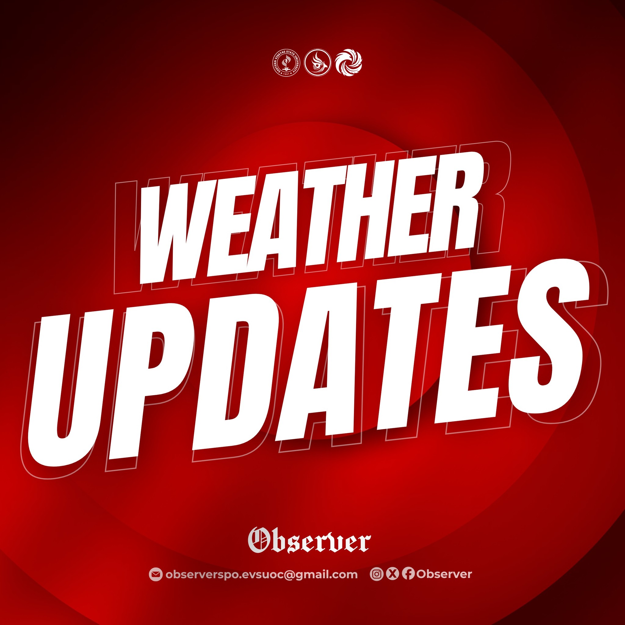 Observer - 𝗪𝗘𝗔𝗧𝗛𝗘𝗥 𝗨𝗣𝗗𝗔𝗧𝗘𝗦 | As of 11 AM today, November... | Facebook