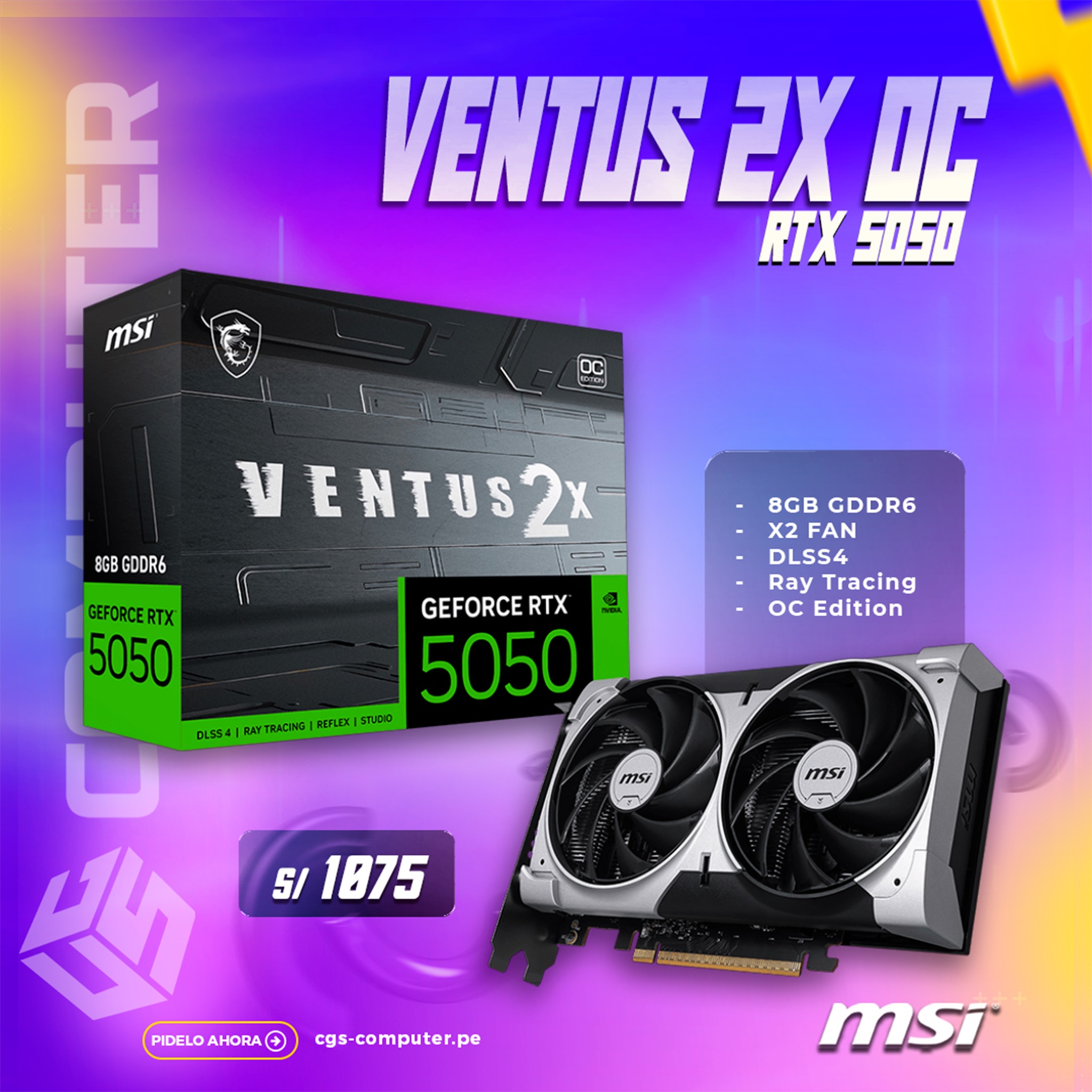 CGS - 🔥 ¡La potencia que tu setup gamer estaba esperando! 🔥 La MSI ...