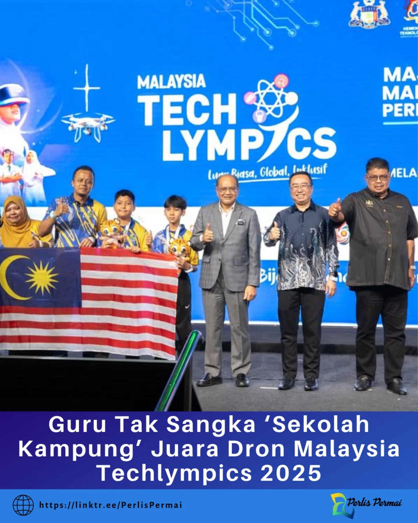 Perlis - Guru Tak Sangka ‘Sekolah Kampung’ Juara Dron Malaysia ...