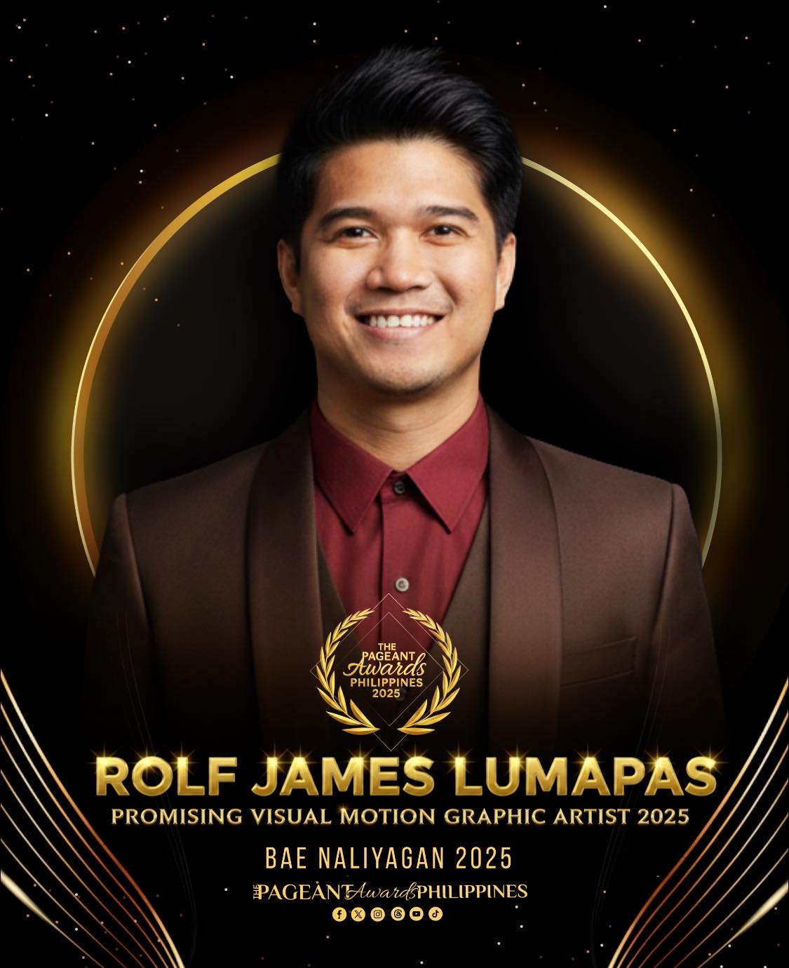 The Pageant - 𝗣𝗥𝗢𝗠𝗜𝗦𝗜𝗡𝗚 𝗠𝗢𝗧𝗜𝗢𝗡 𝗚𝗥𝗔𝗣𝗛𝗜𝗖 𝗔𝗥𝗧𝗜𝗦𝗧 𝟮𝟬𝟮𝟱 🫡 Rolf James Lumapas ...