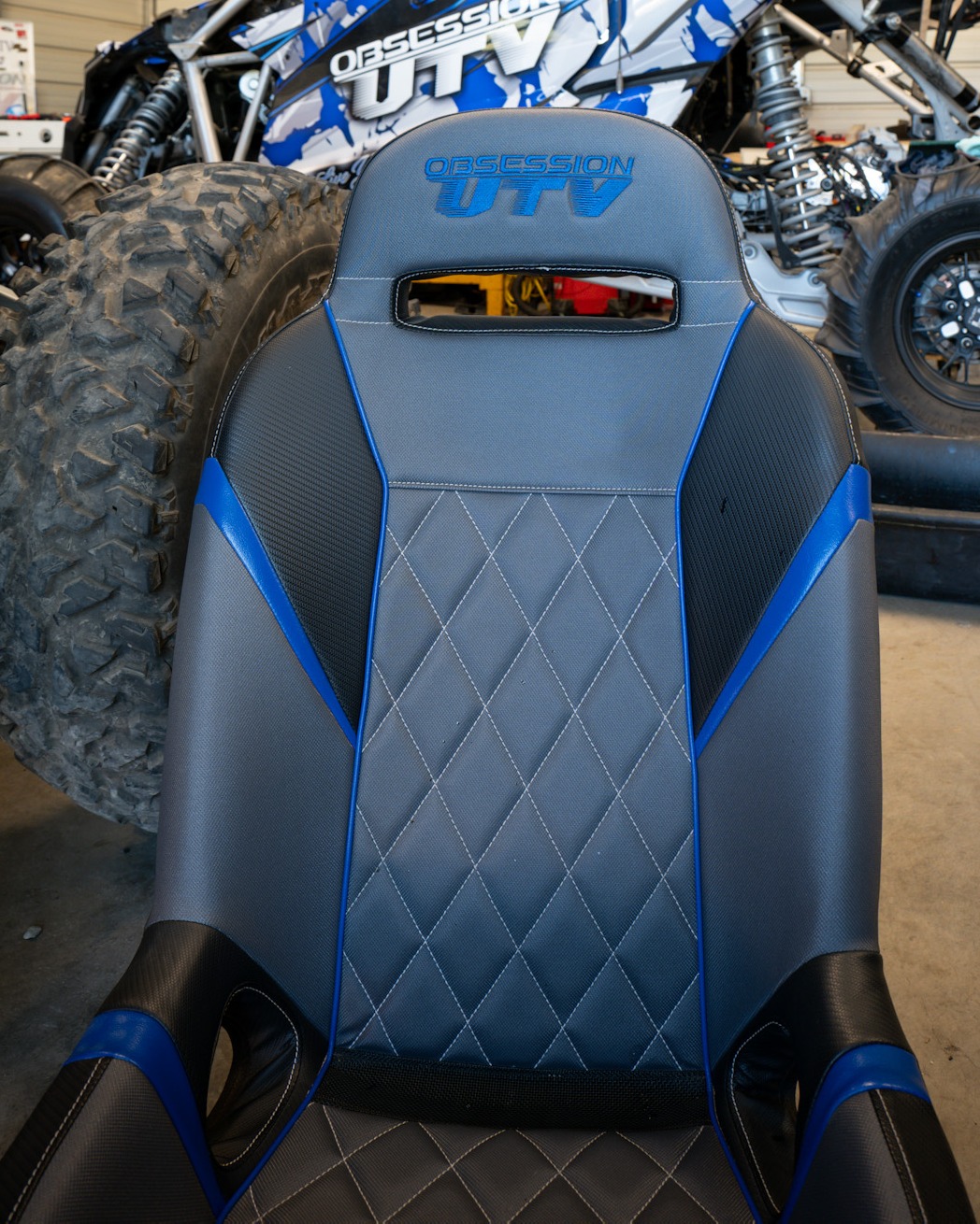 Obsession - Custom comfort, Obsession style. 🔵⚫️ PRP x Obsession seats ...