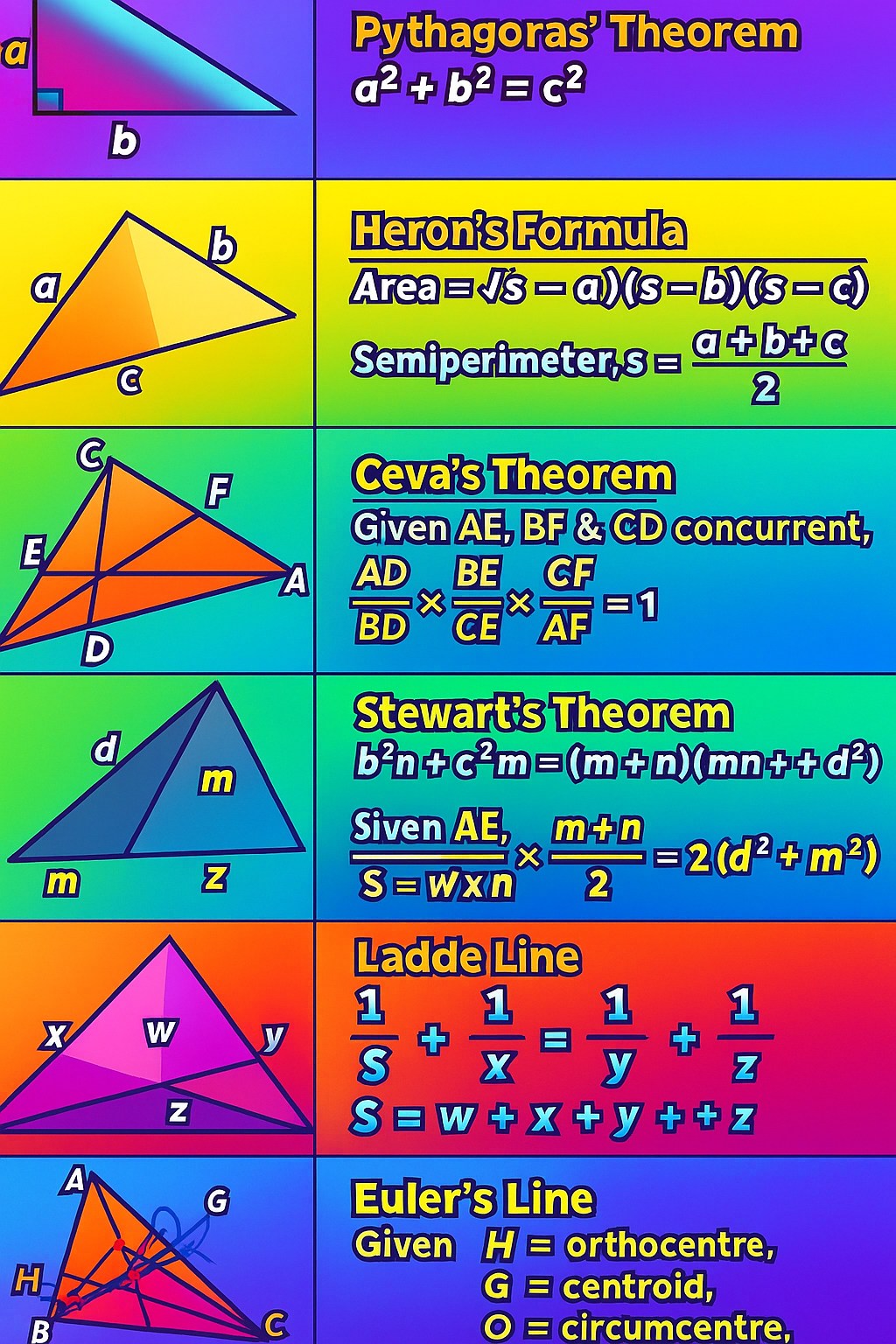 Mathematics - Geometry theorems | Facebook