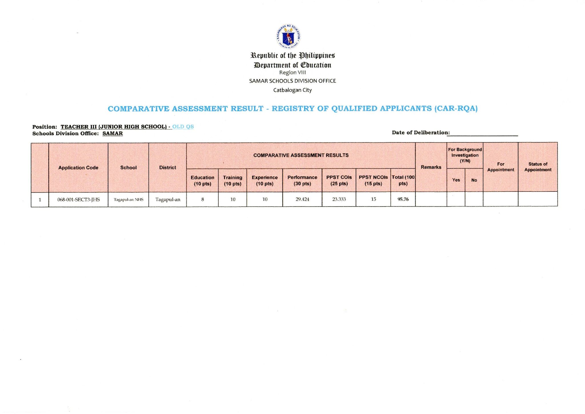 Human... - Human Resource Management Office DepEd Samar SDO
