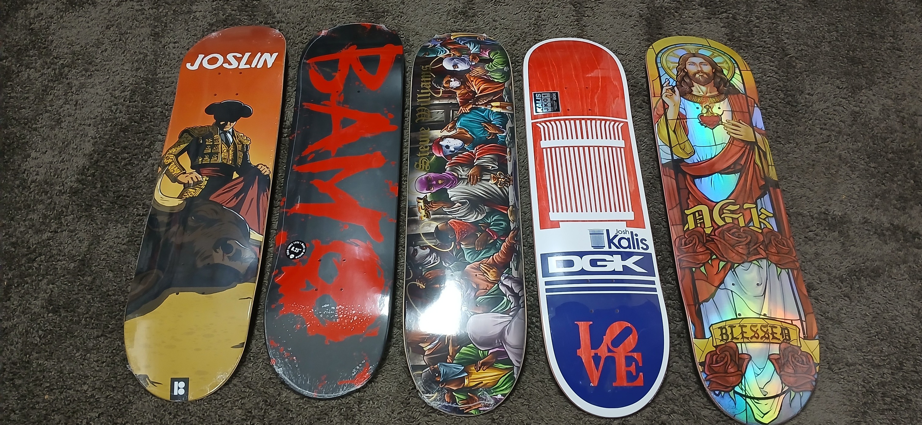 Rare Josh Kalis Love Park Alien Workshop deck found