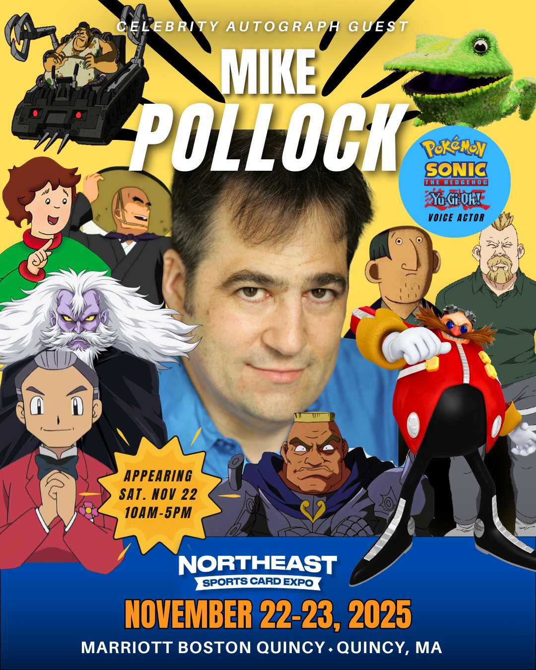 Northeast - 🎮 The voice of Dr. Eggman in @sonicthehedgehog is coming to ...