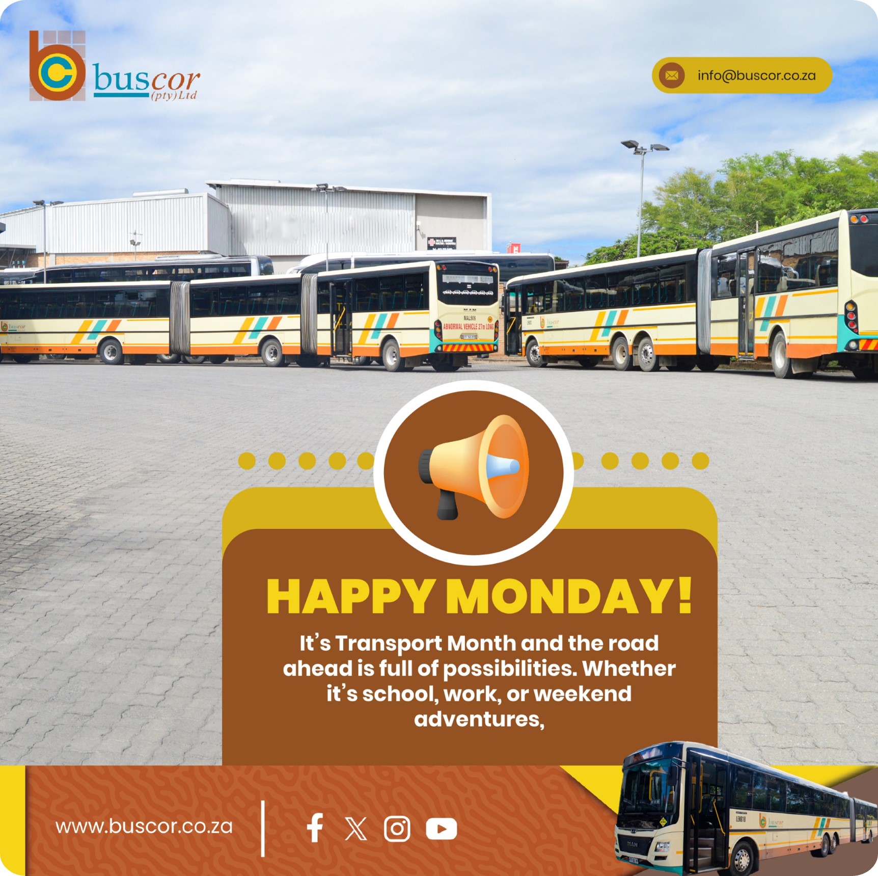 Buscorofficialpage - It’s Transport Month and the road ahead is full of ...
