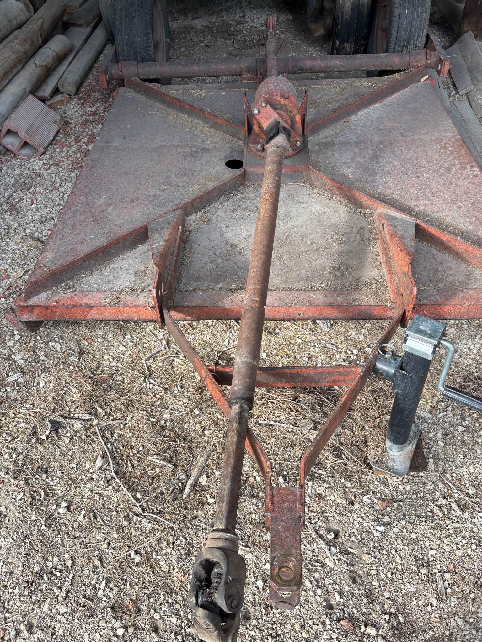 Minneapolis Moline Super Jet Star 3 w/loader & 5ft Mohawk Brush Cutter
