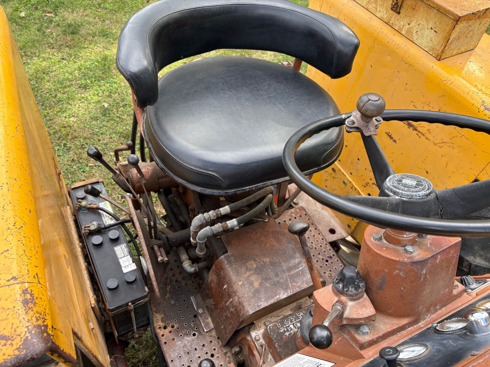 Minneapolis Moline Super Jet Star 3 w/loader & 5ft Mohawk Brush Cutter