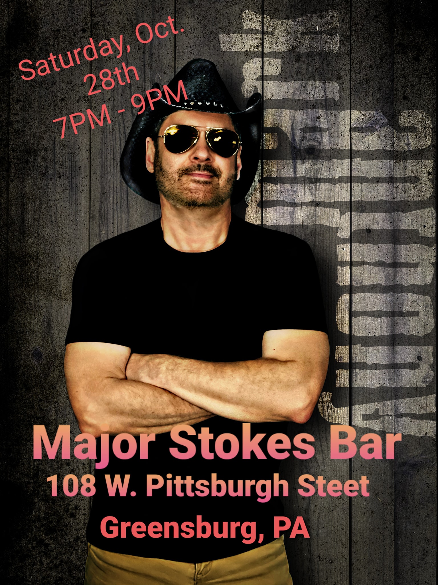 Next up: Major Stokes Bar,... - Mark Anthony - Solo & Friends