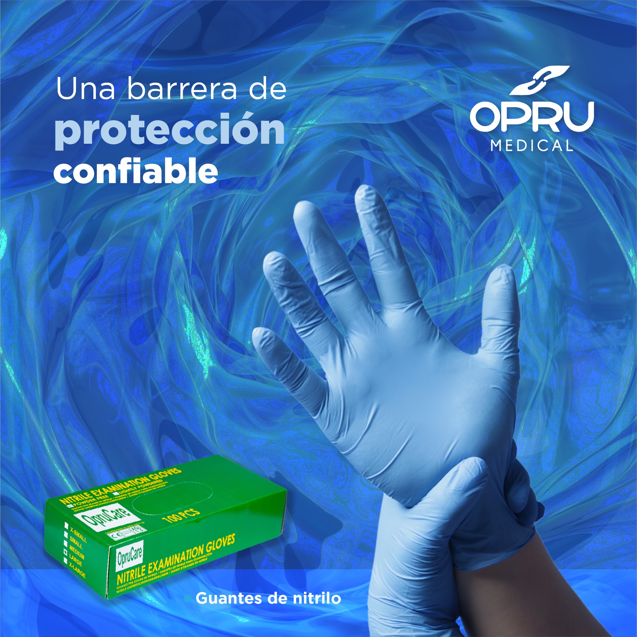 OPRU Medical - 🧤 ¡Descubre los guantes de nitrilo, tu... | Facebook