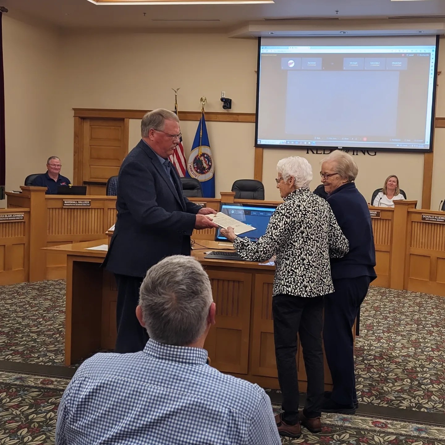 Red - Yesterday, longtime RWA member, Joan Norgaard was there to accept ...