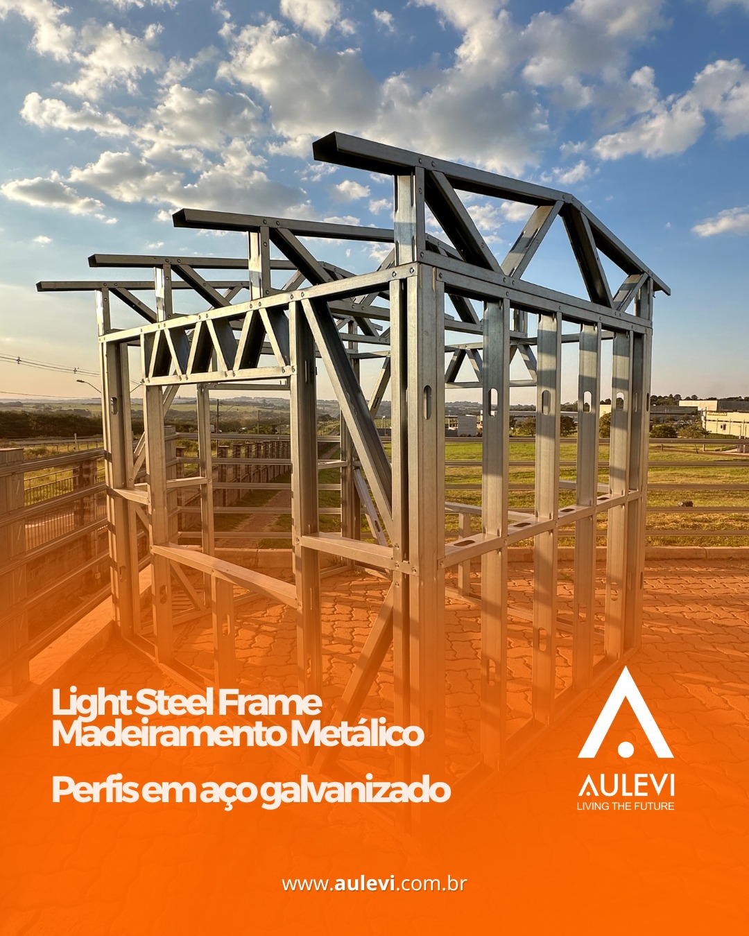Aulevi - 🏗️ Construção Moderna com Light Steel Frame! 🔩 O...