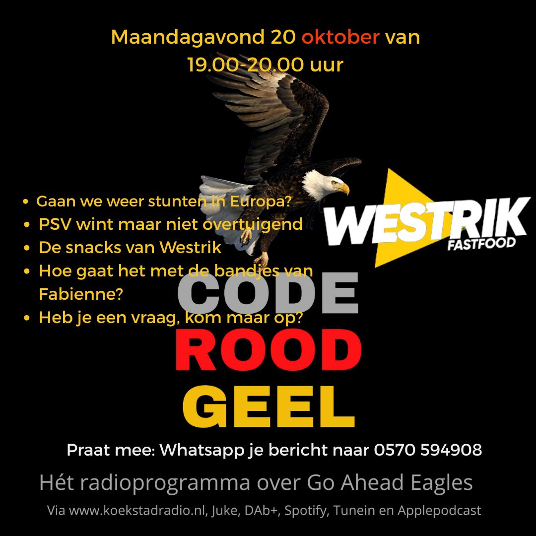 Code - Waar gaan ze het nu weer over hebben? Altijd een verrassing! Dat ...