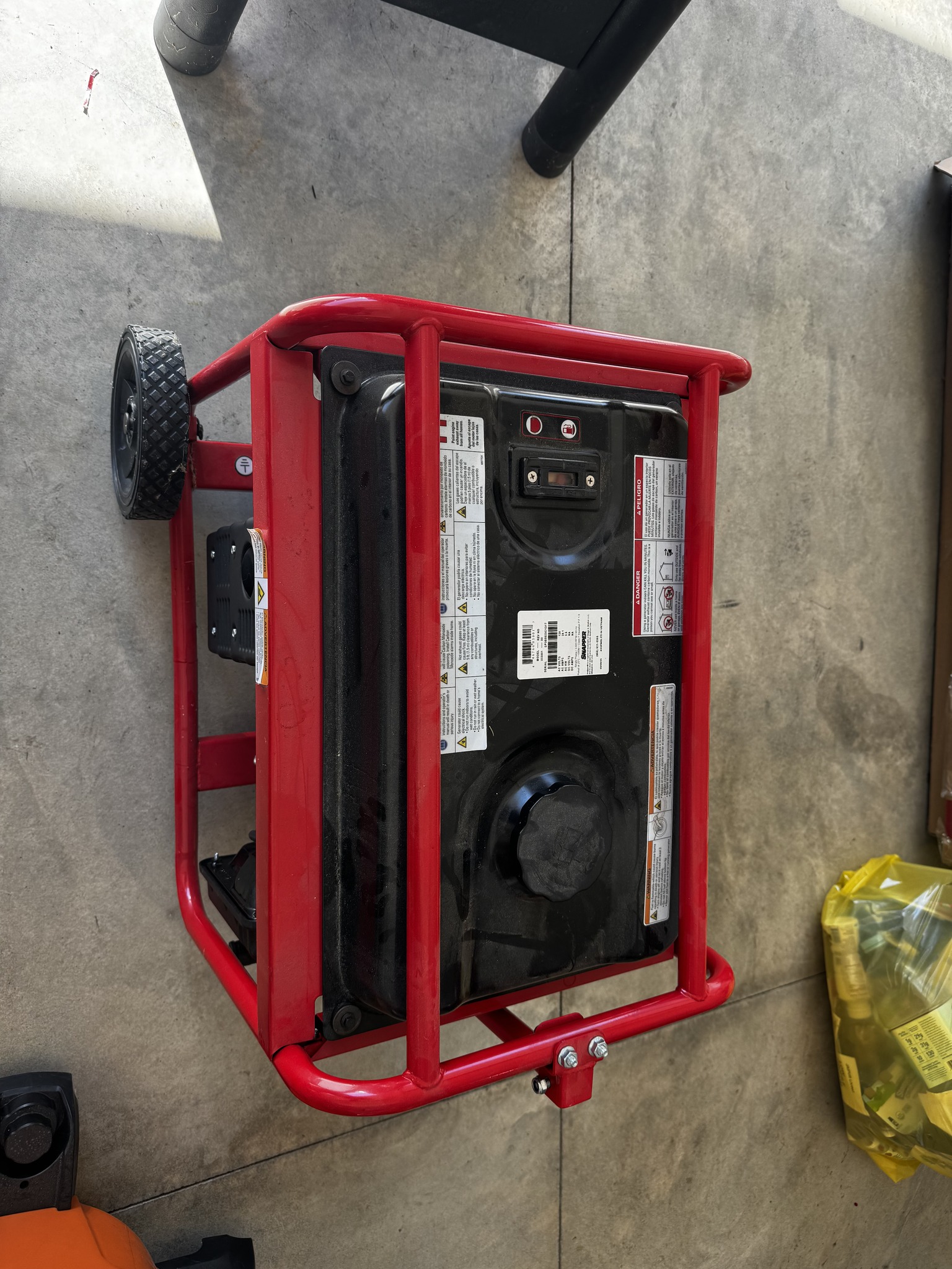 Snapper 3500W Portable Generator (4375 Starting Watts) – Excellent ...