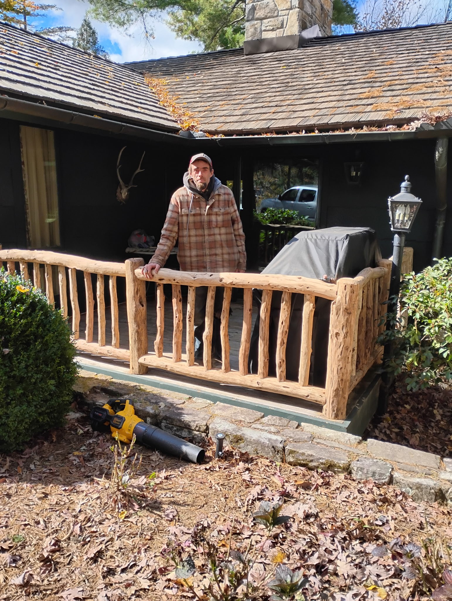 We are Brevard NC | Just finished this durable yet beautiful locust ...
