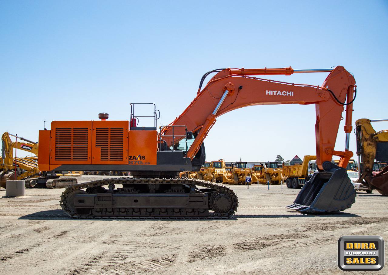 Exclusive Offer! Two 2019 HITACHI ZX870LCR-5G excavators are
