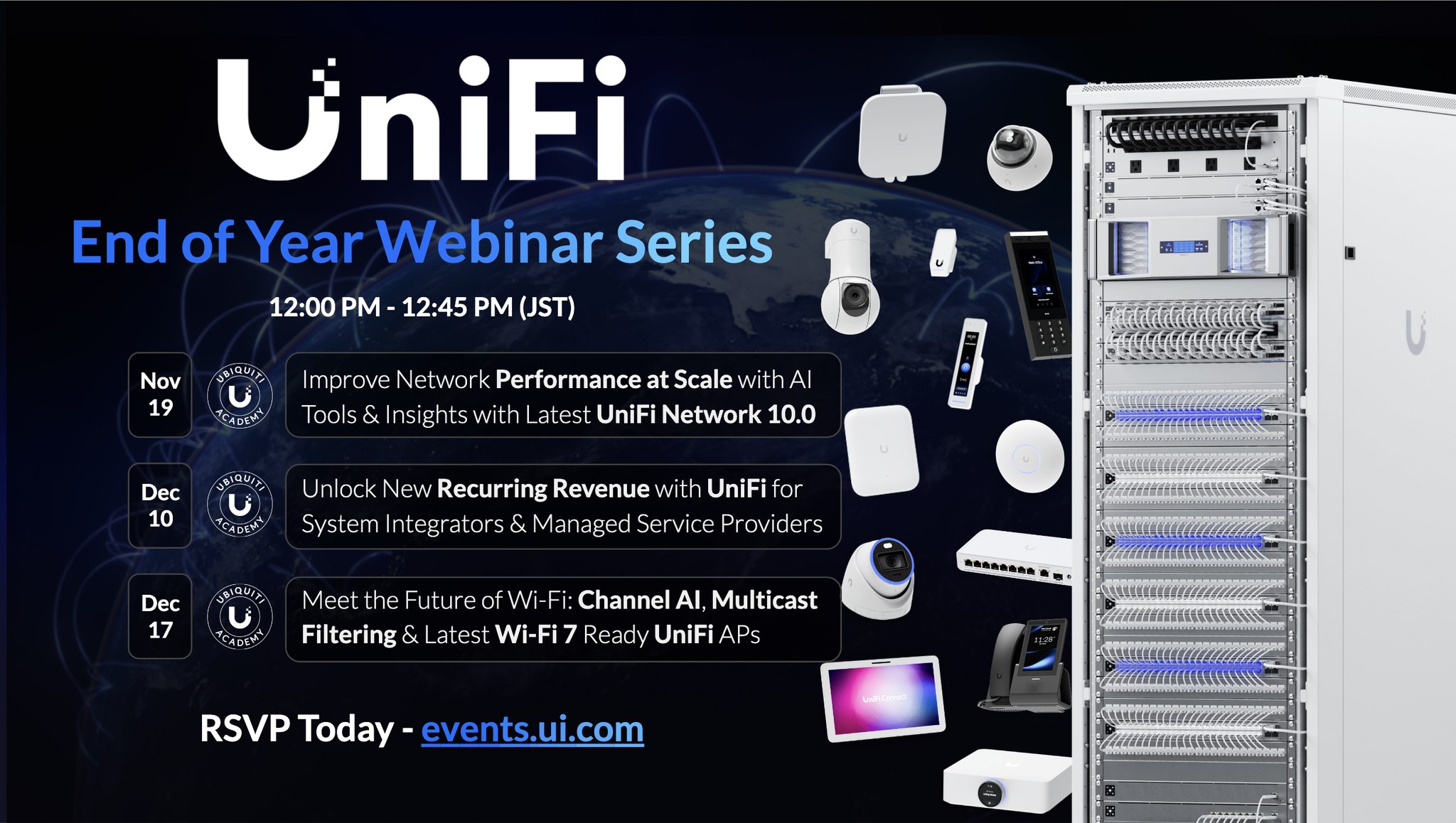 Ubiquiti - 📢 **Ready to wrap up 2025 with UniFi?** Join us for our ...