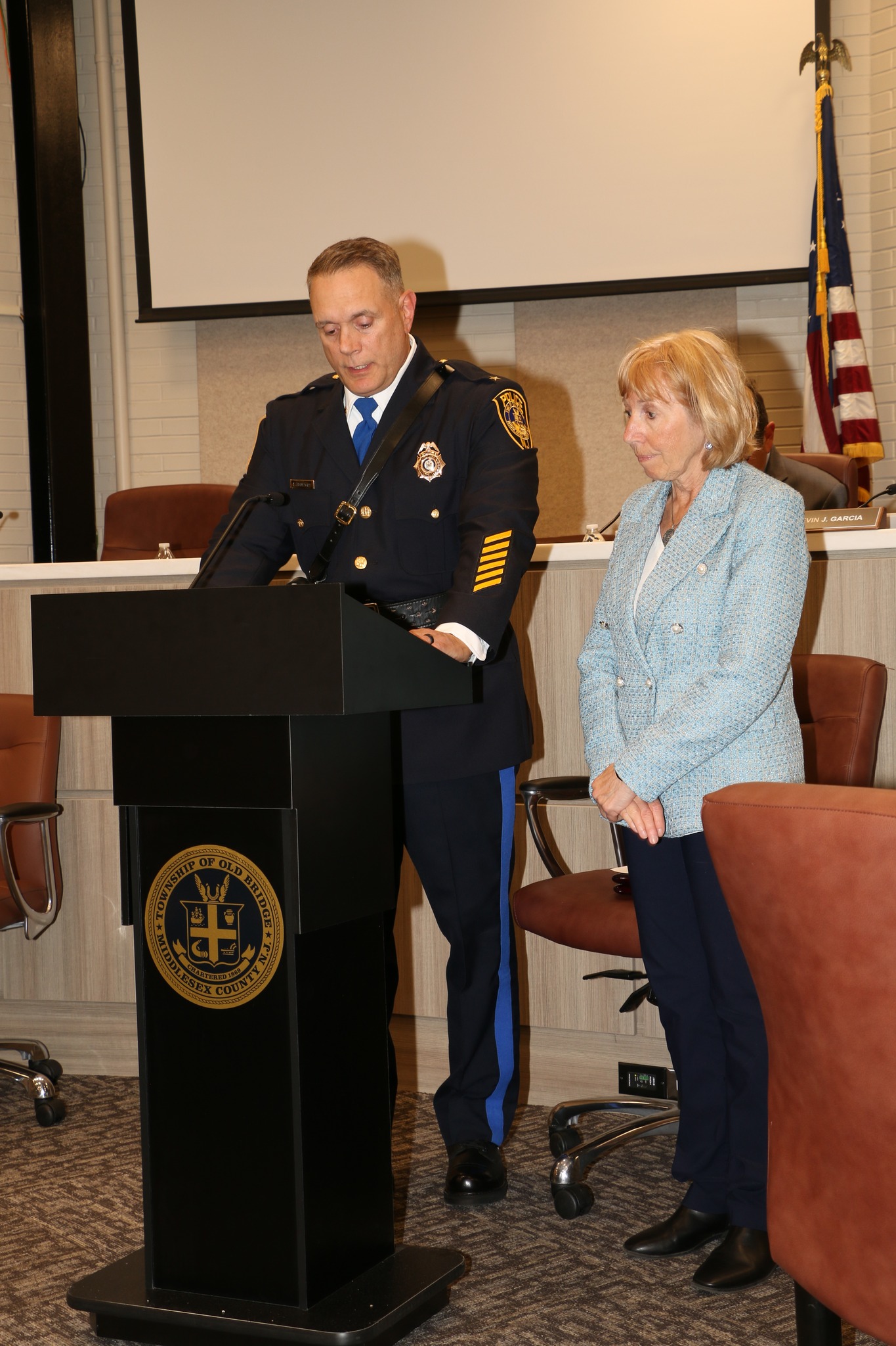 Old Bridge Township police officers receive awards for bravery and