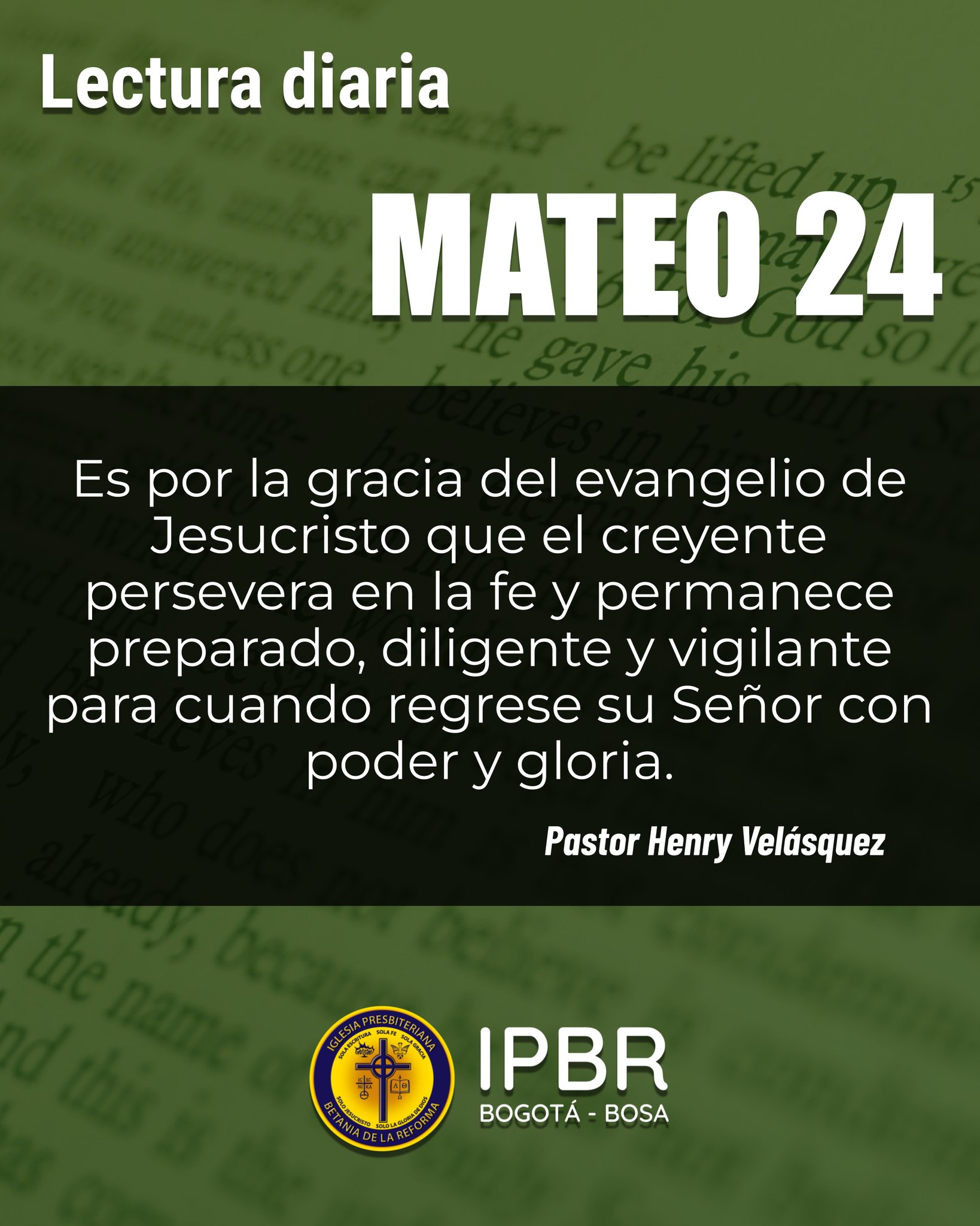 Pastor Henry Velásquez