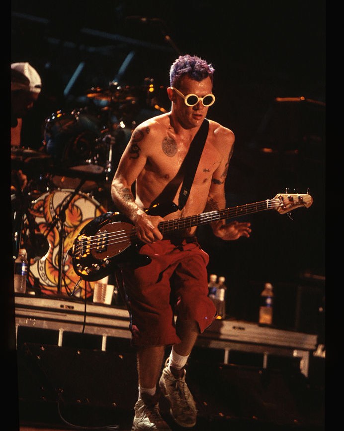 Red Hot Chili Peppers at Rolling Rock Town Fair 2000. Mohawk's Era!