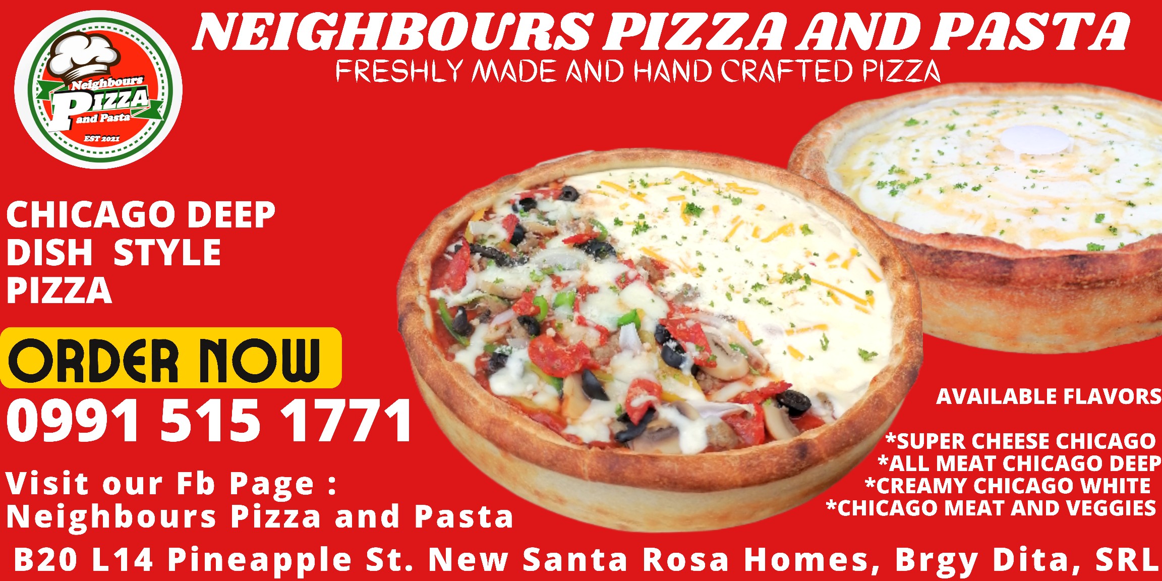 Neighbours Pizza and Pasta | Santa Rosa