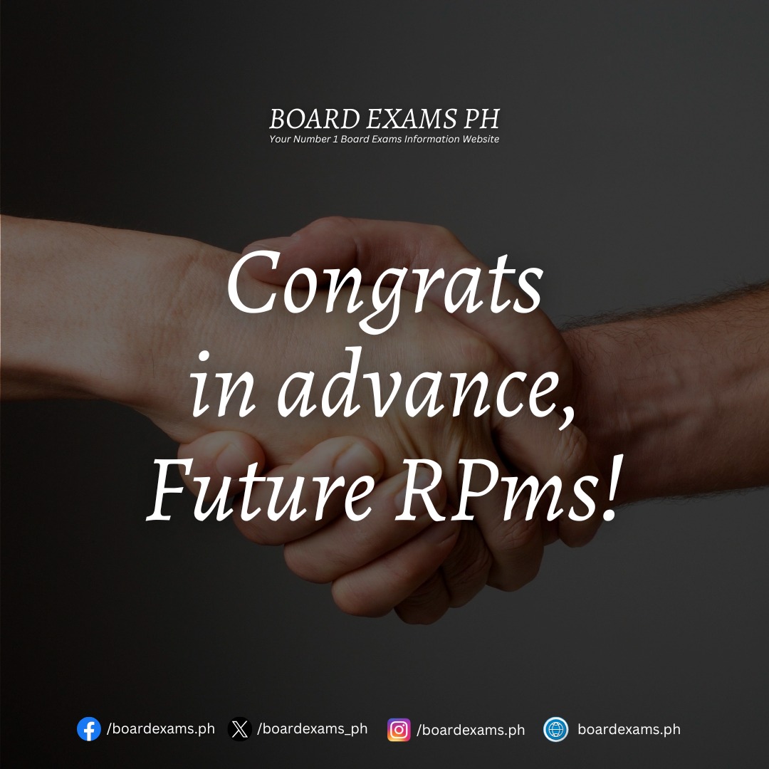 Board Exams PH - Congrats in advance, Future Registered... | Facebook