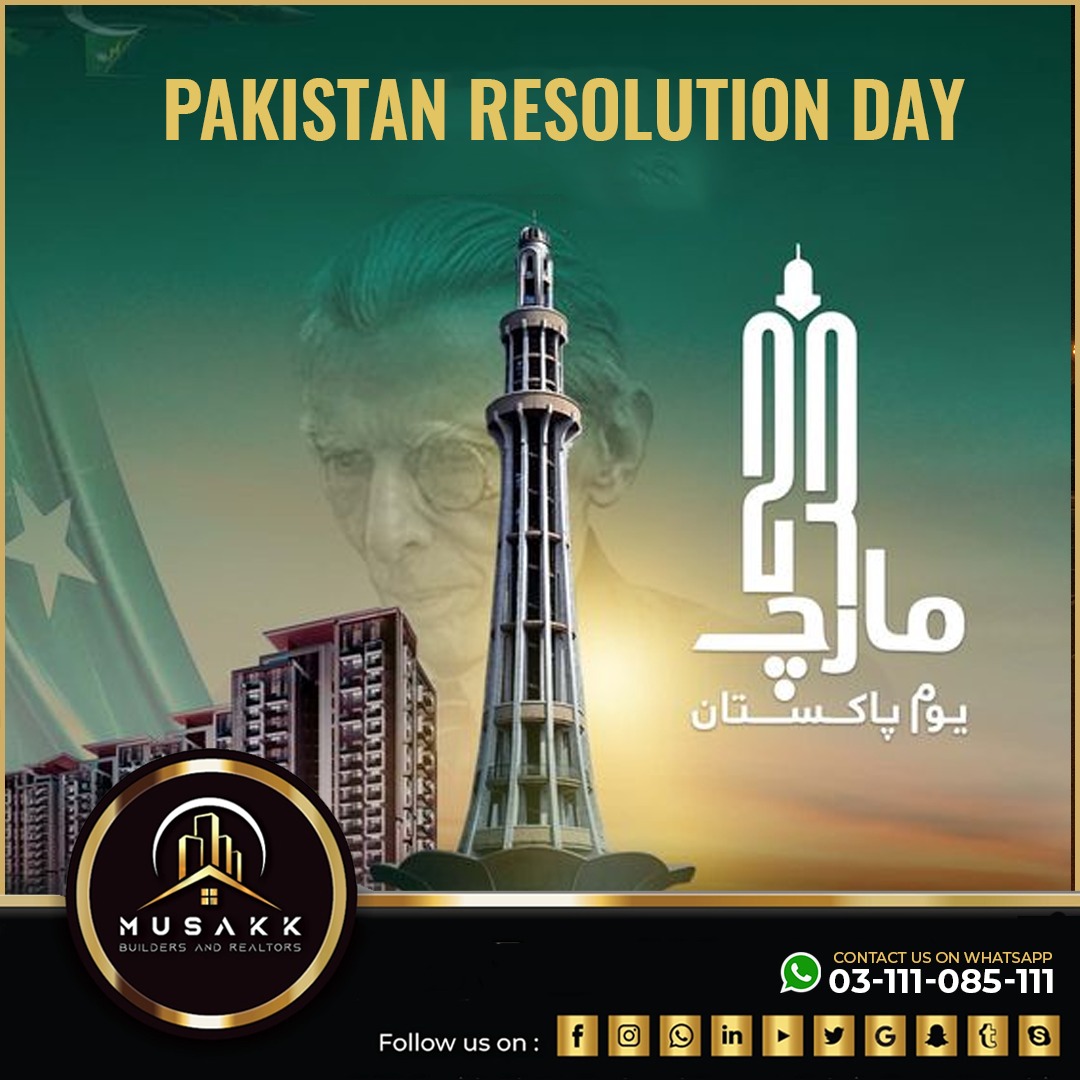 Musakk - 23rd March 1940 is the pre-birthday of Pakistan. No one can ...