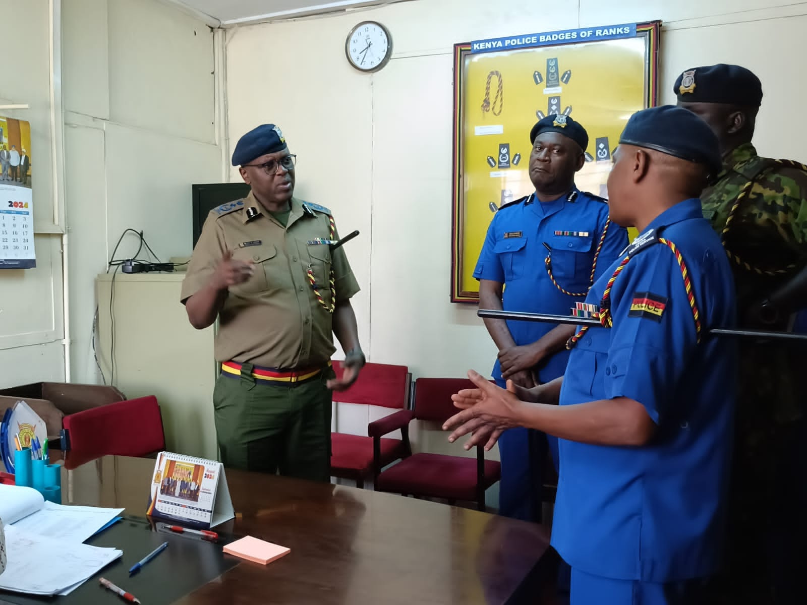 DIG-KENYA POLICE LAGAT VISITS... - National Police Service