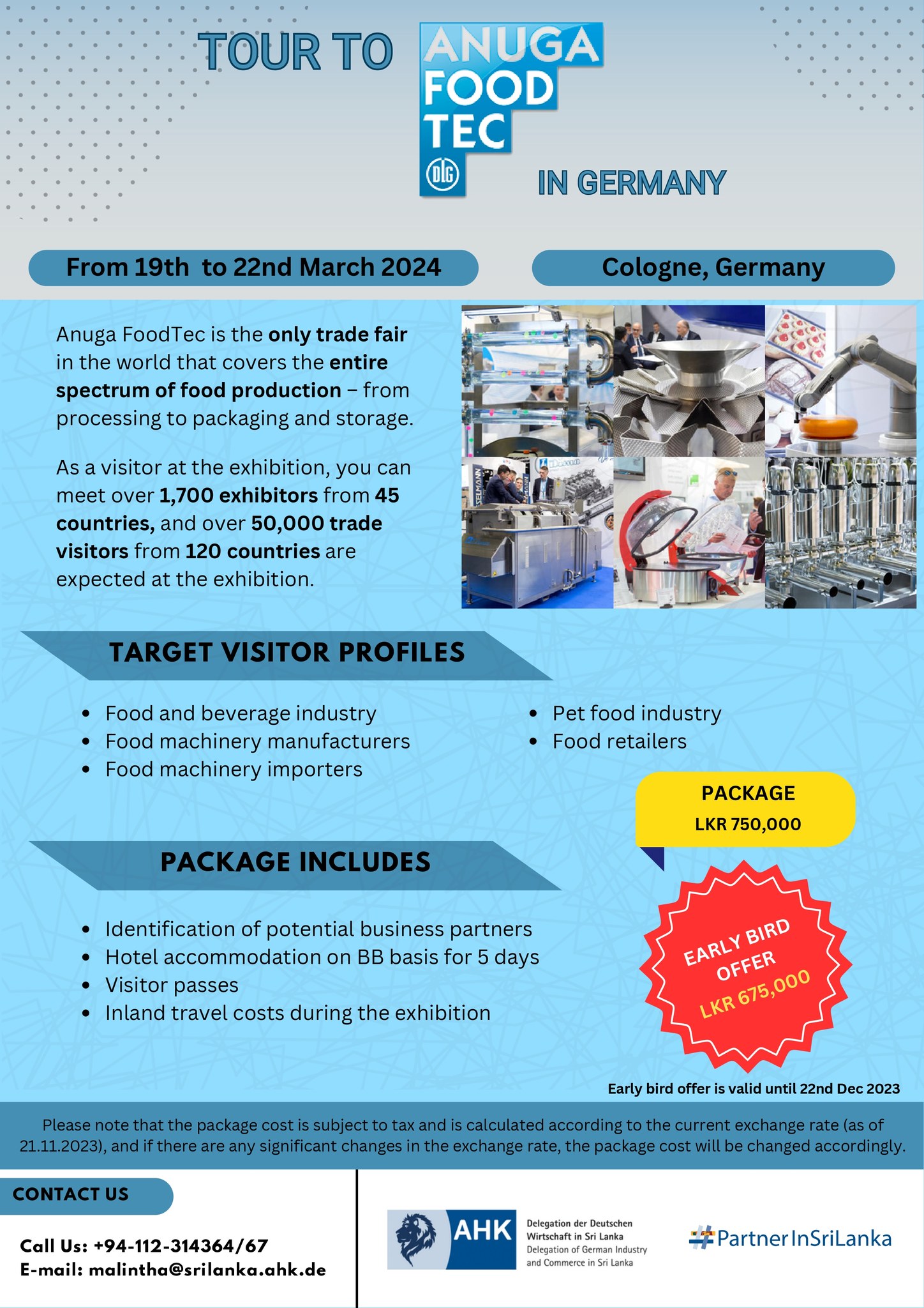 Unlock the future of food production at the Anuga FoodTec 2024 trade ...