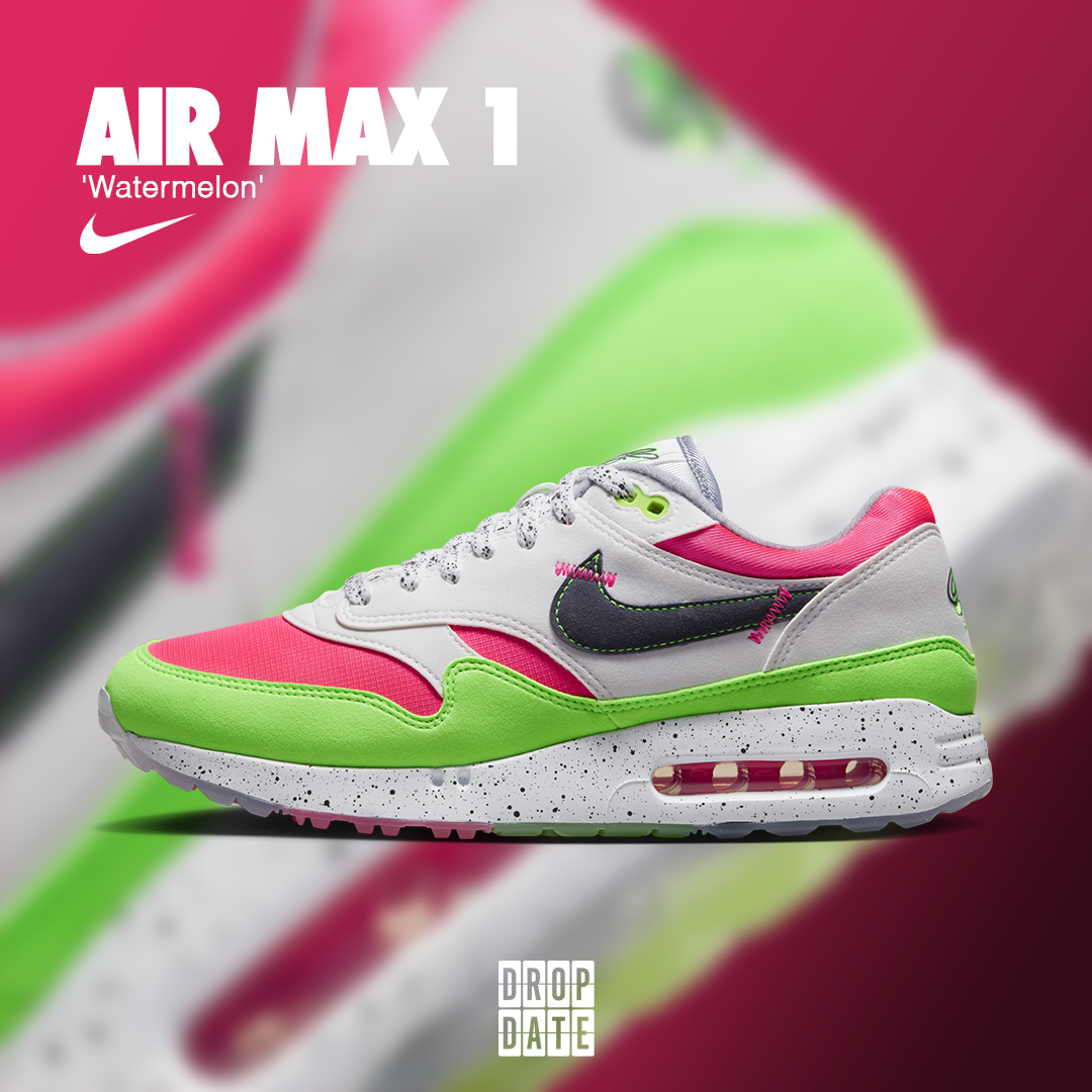 NIKE Air Max 1 🍉 WATERMELON RELEASE 🍉 Thursday, 3rd May online