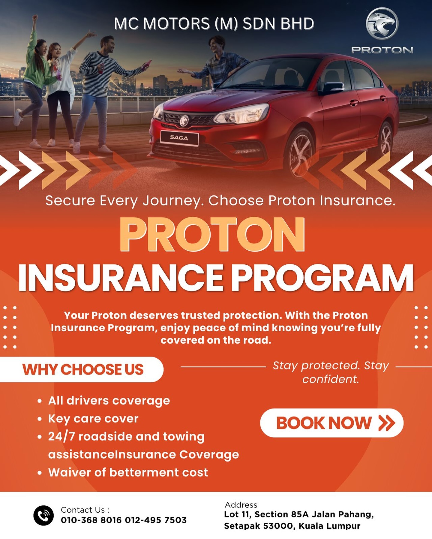 🚗💼 Lindungi kereta & diri... - Proton MC Motors 3S - Setapak | Facebook