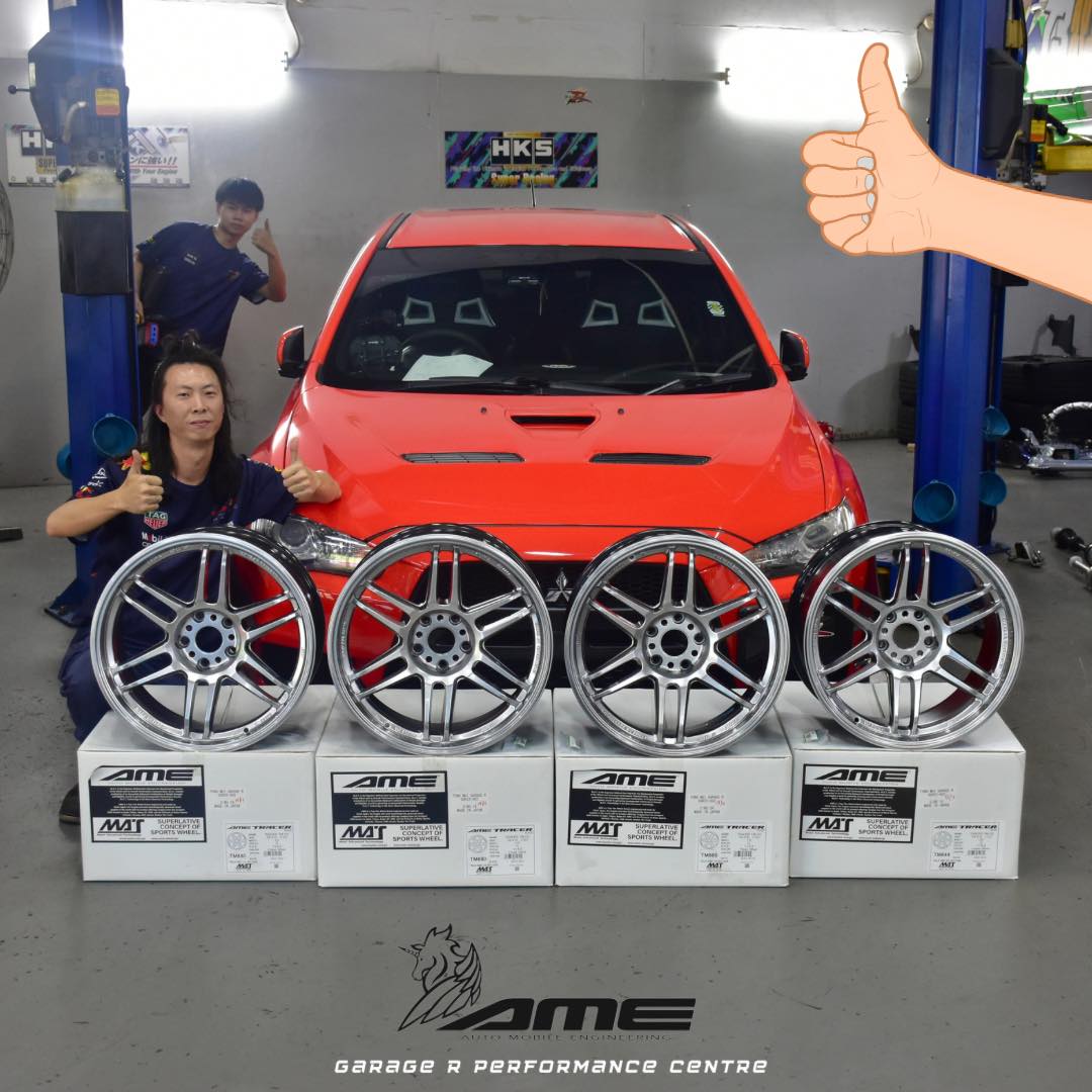 Garage R - AME TM02 wheels: So hot, they make the sun... | Facebook