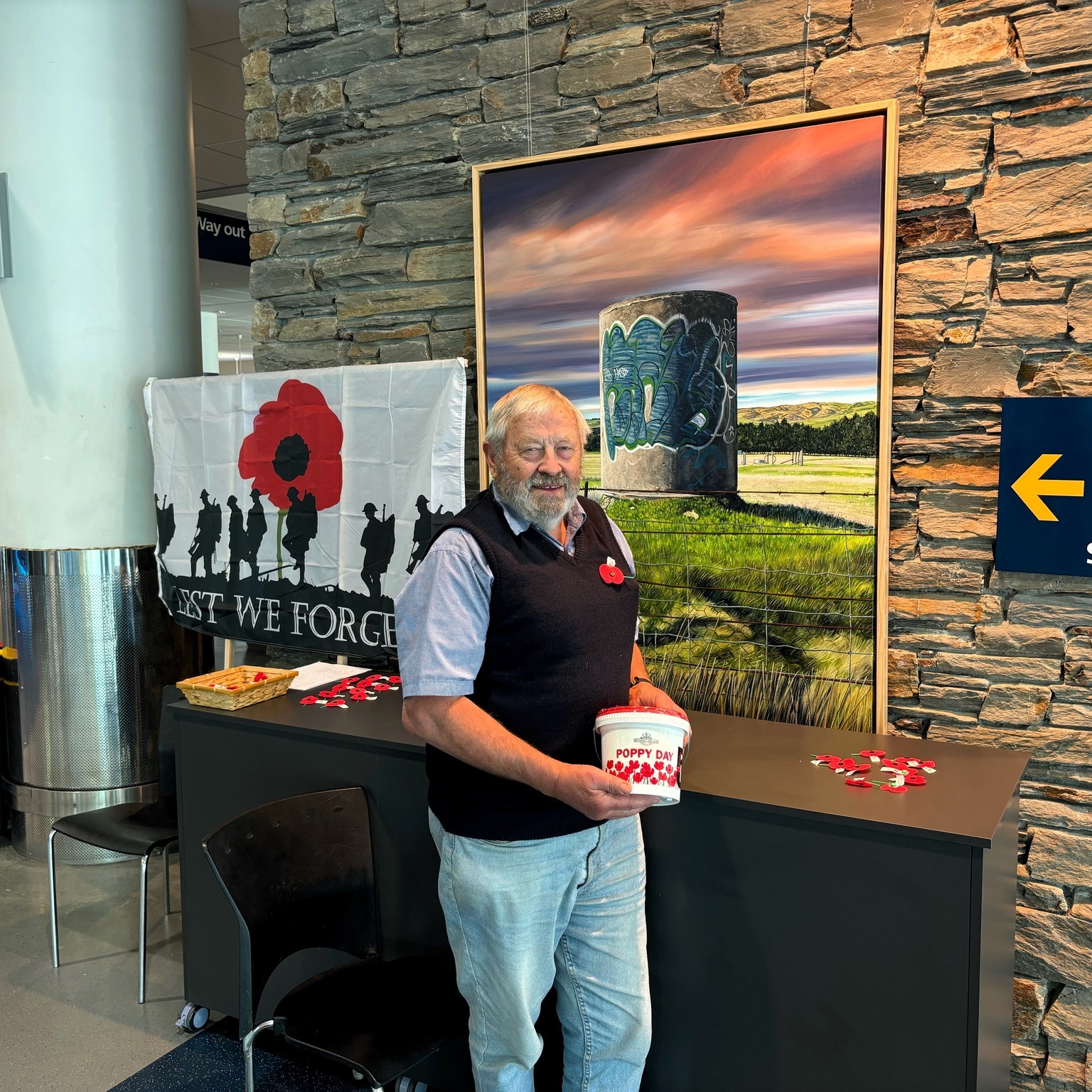 Dunedin Airport - The lovely people from the Mosgiel RSA... | Facebook