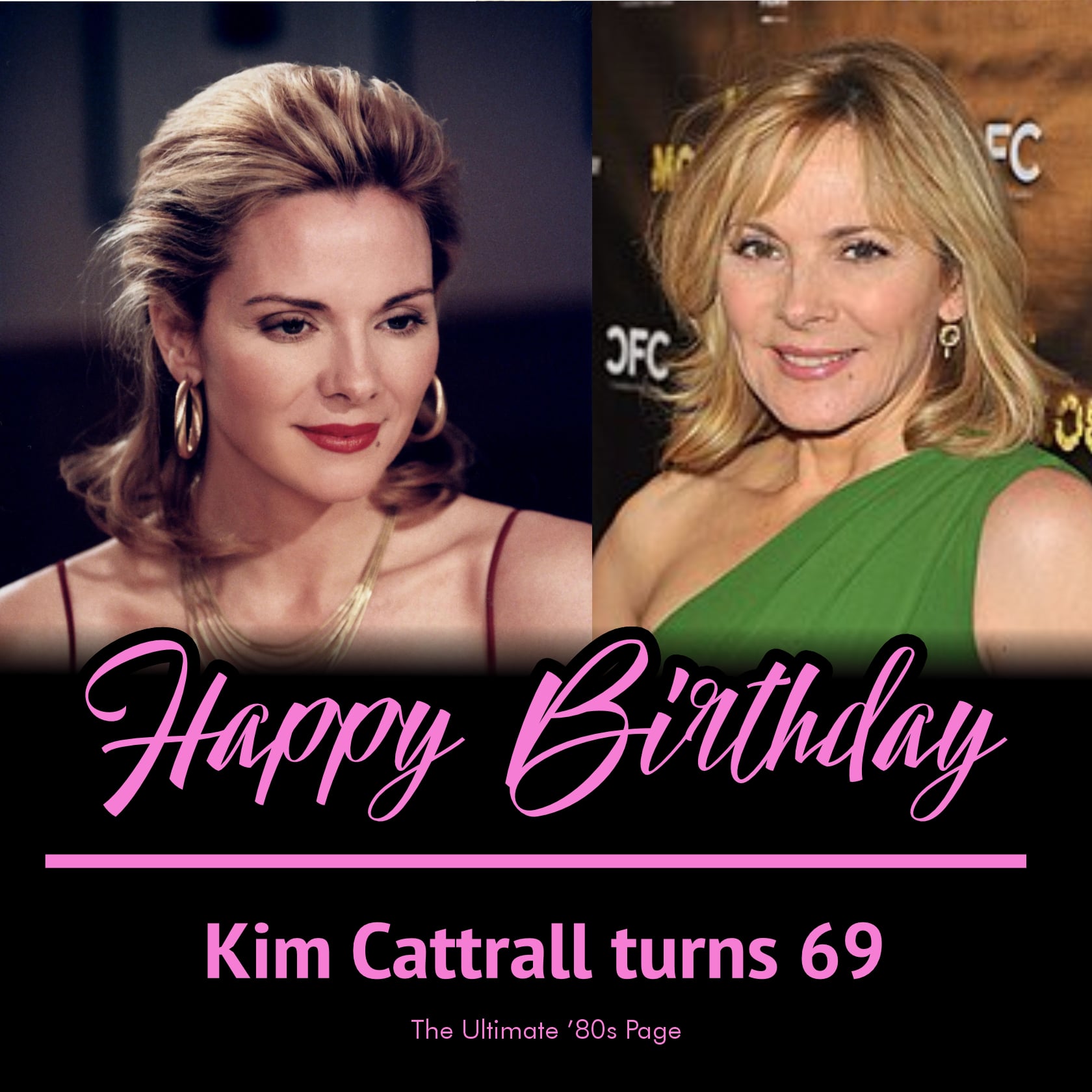 Happy 69th Birthday To Kim Cattrall! - The Ultimate '80s Page | Facebook