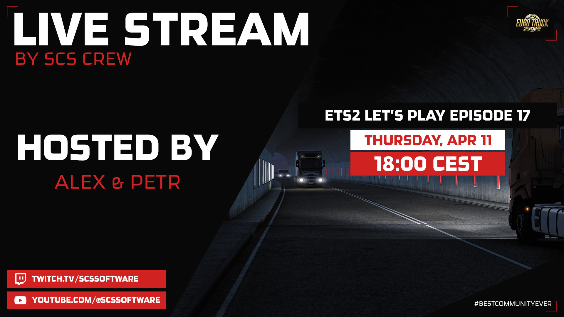SCS Software - We are continuing our let's play journey!...
