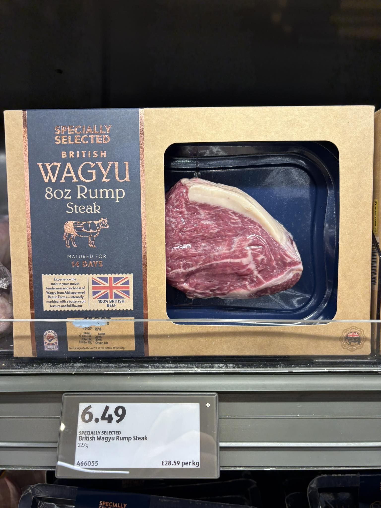 Wagyu 8oz rump steak £6.49 at... - Costoflivingcrisis Tips | Facebook