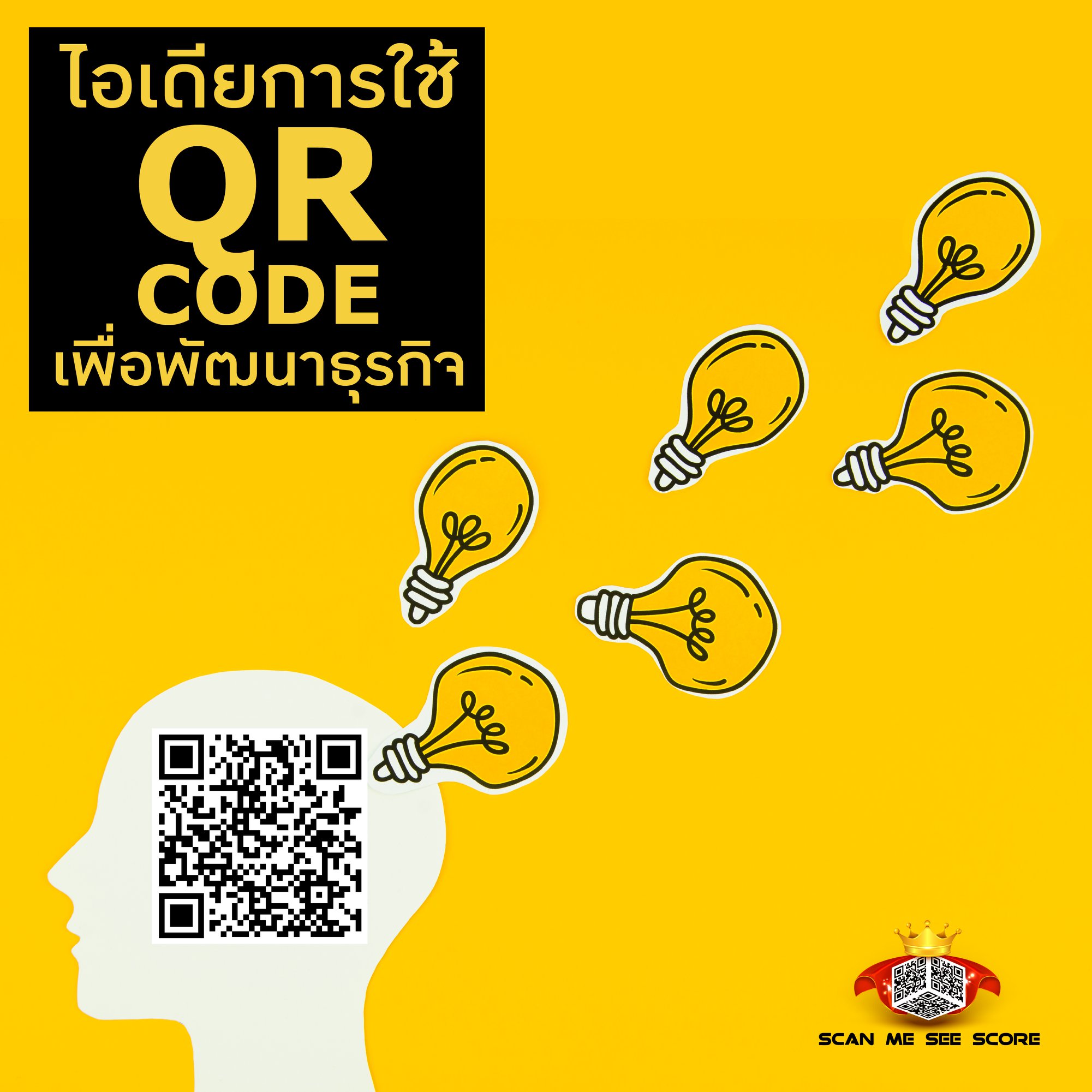 ScanMe SeeScore - ไอเดียการใช้ QR Code เพื่อพัฒนาธุรกิจ...
