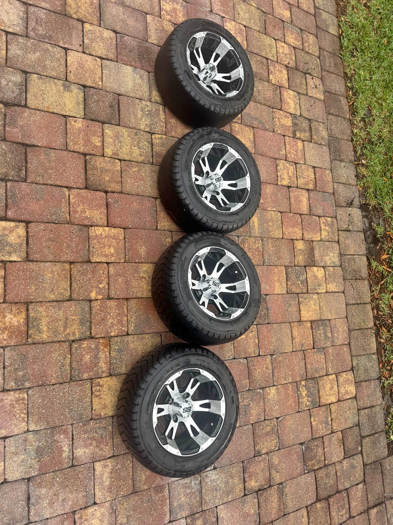 Golf cart wheels and tires - Car Wheels, Tires & Parts - Bonita Springs ...
